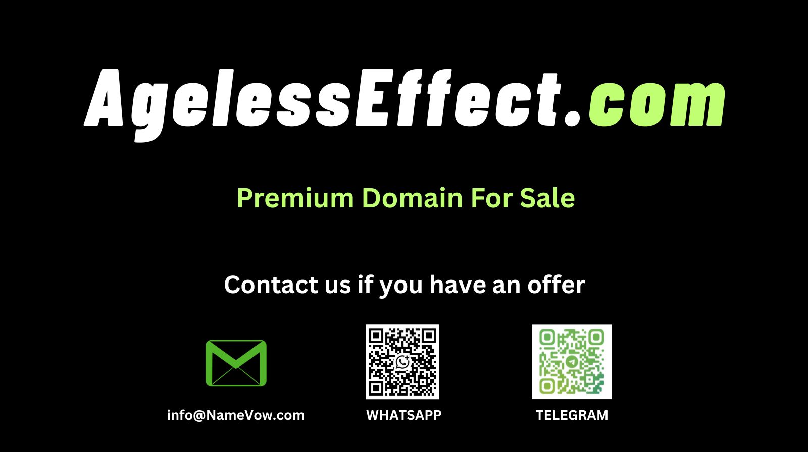 AgelessEffect.com