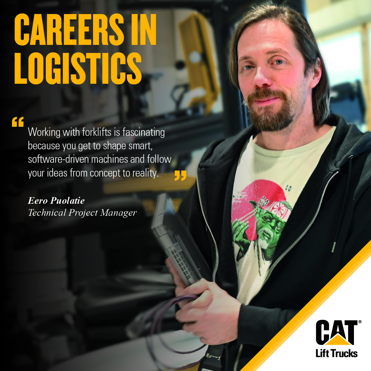 A career in logistics - insights from our experienced colleague Eero Puolatie, Technical Product manager