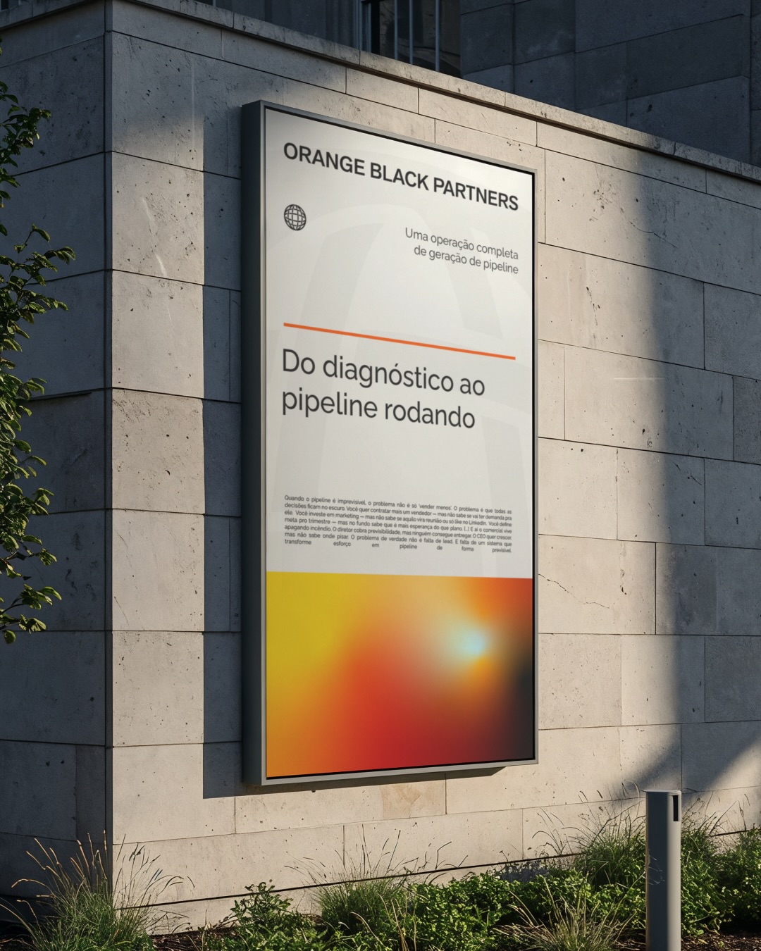 When a brand truly reflects what it delivers, people don’t just hear it, they see it. If that alignment is missing, branding is the next move.

Orange Black Partners is built on sharp business insight, strategic thinking, and strong connections. In their world, trust and clarity are not add-ons, they define how the business works.

The brand identity reflects that. No overdone visuals, just a clear expression of confidence, precision, and presence. It communicates value without trying too hard.

#BrandStrategy #BrandIdentityDesign #VisualIdentity #LogoDesign 

All Rights Reserved.