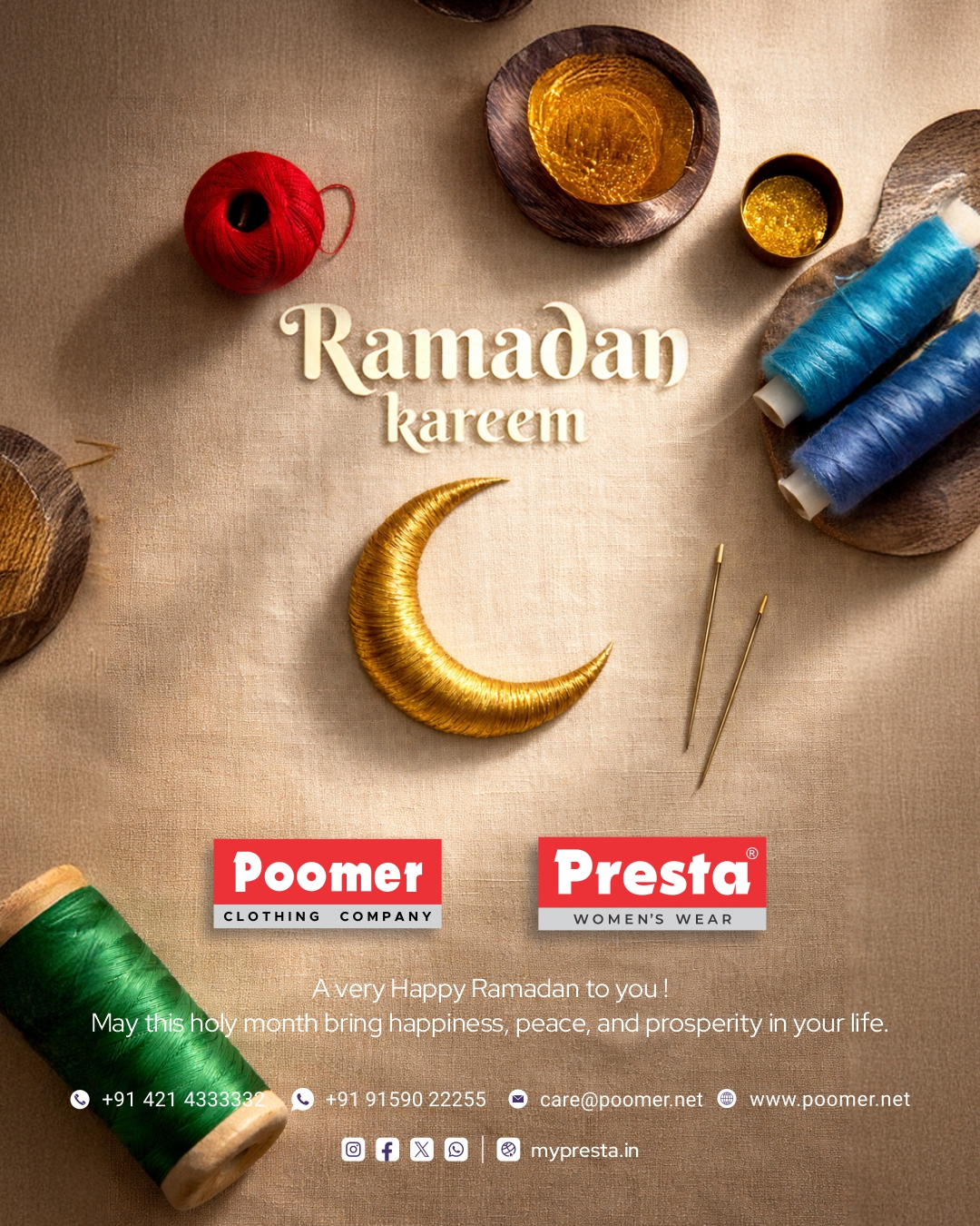 Poomer Clothing Company and Presta Womenswear