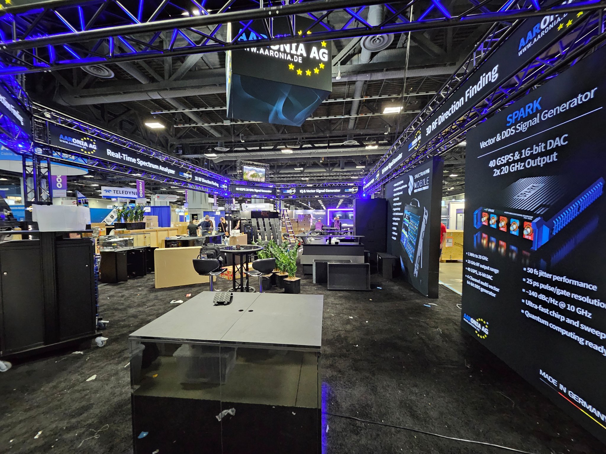 Aaronia at Satellite 2026 in Washington