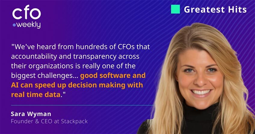 Sara Wyman CFO Weekly Greatest Hits episode