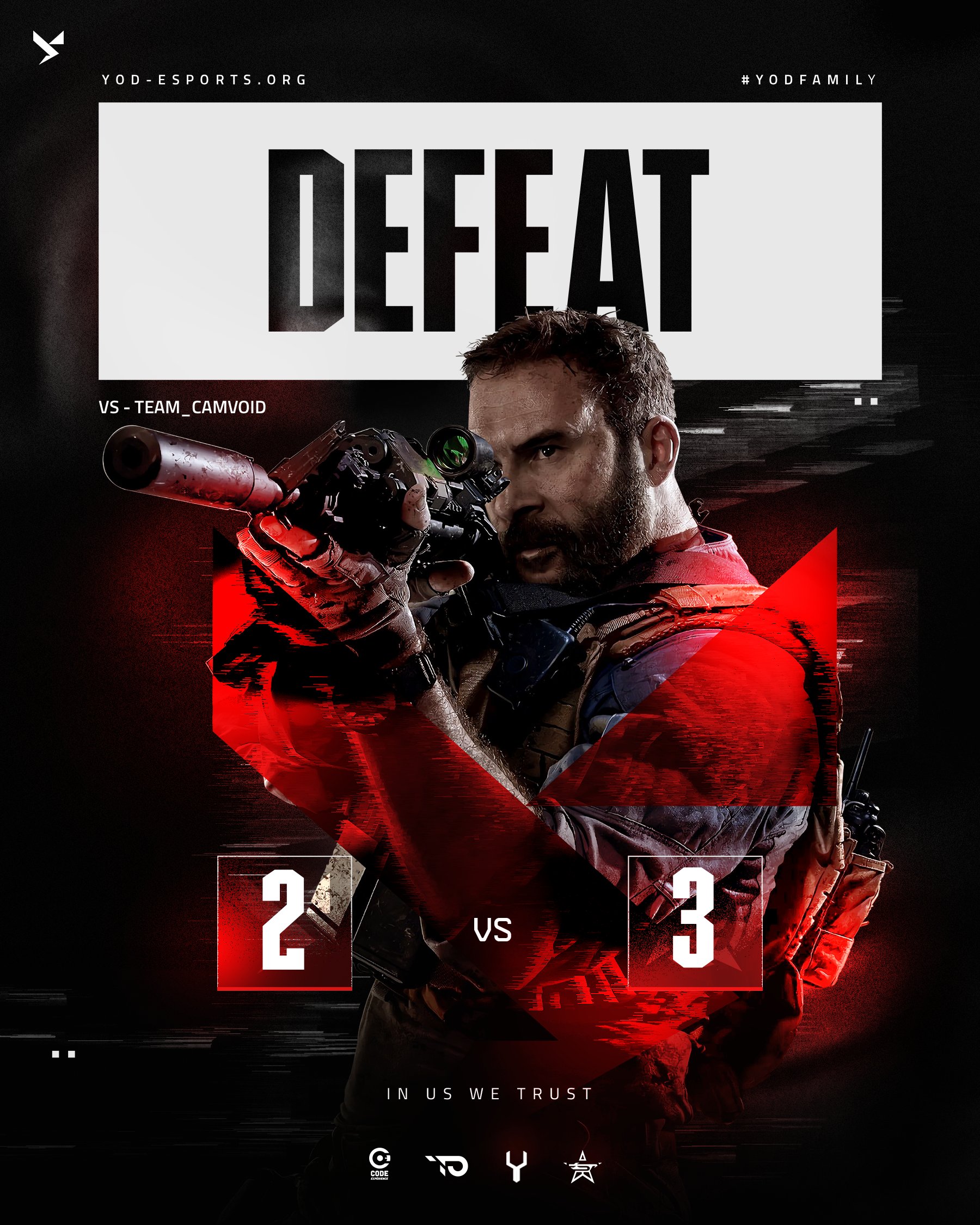 🏆 EMEA Challengers Cup 8 by @FACEIT | #COD

Notre équipe s'incline (2-3) au 2ème tour 🆚 team_CamVoid ! 🔥
~

✅ HP : 250 - 170
❌ SND : 2 - 6
❌ Overload : 1 - 3 
✅ HP : FF
❌ SND : 5 - 6
~

#YoDFamily ⚡