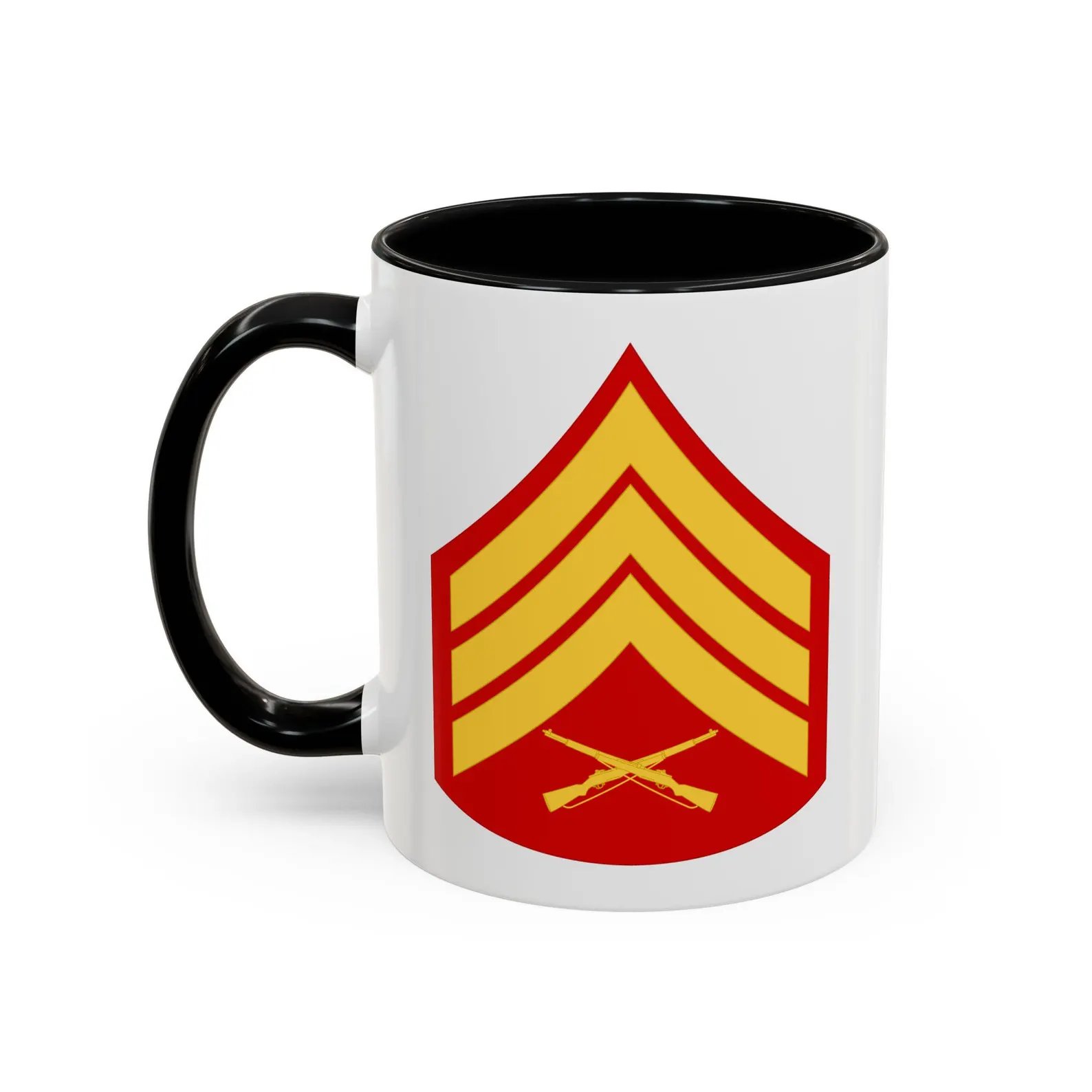 Personalized USMC E-5 Sergeant Stripes Coffee Mugs at by -Jan (aka TheGlassyLass) at: https://etsy.me/3NhbYqz
