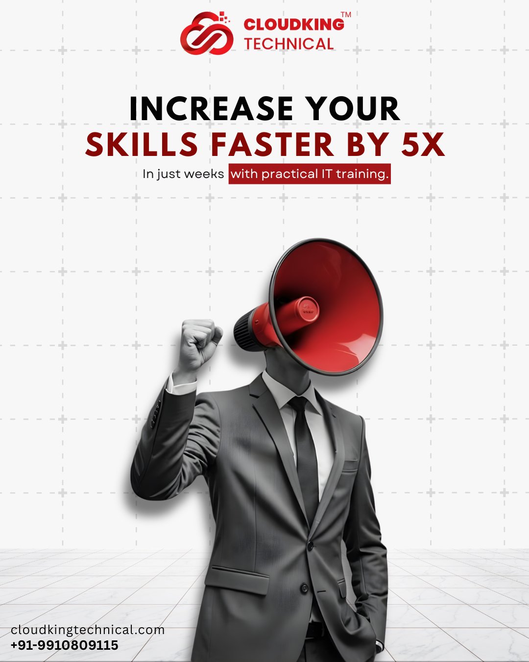 Increase your skills
CloudKing Technical Institute