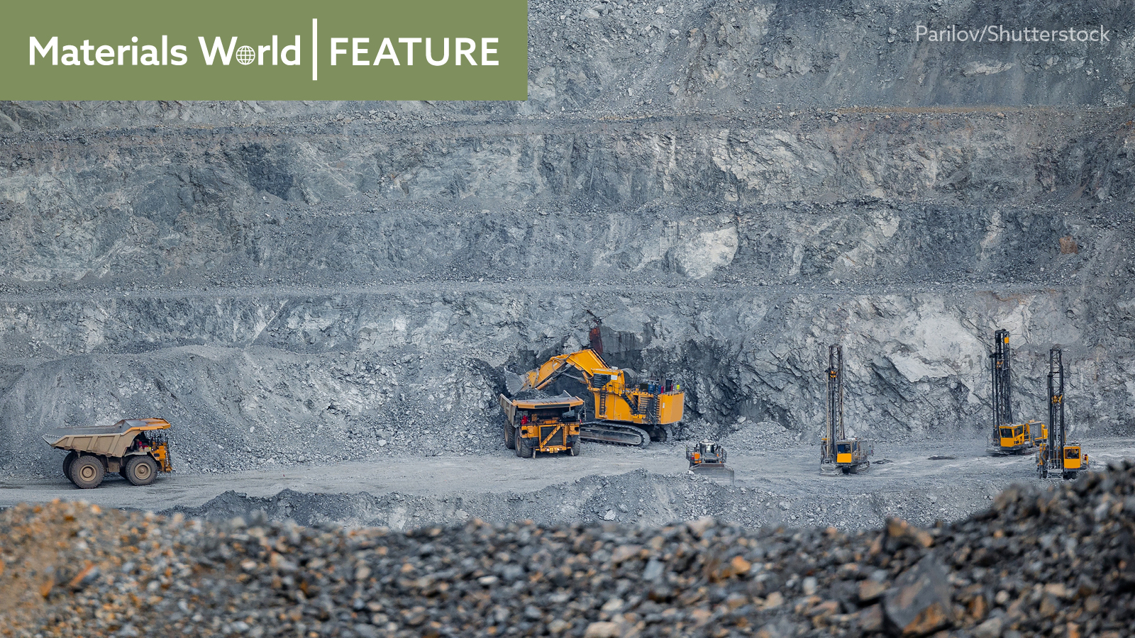 Machines in a mine
Credit: Parilov/Shutterstock