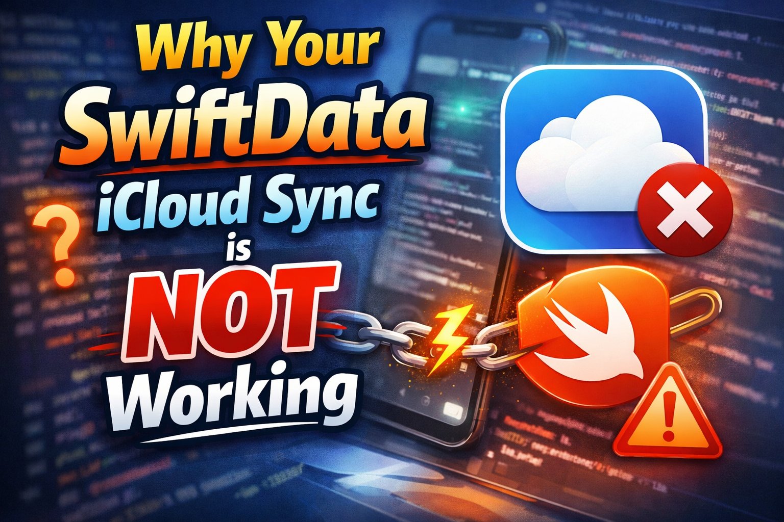 Why Your SwiftData iCloud Sync is Not Working 
https://azamsharp.teachable.com/courses/azamsharp-pro-for-all-content/lectures/64982224

#iosdev #swiftdata 
