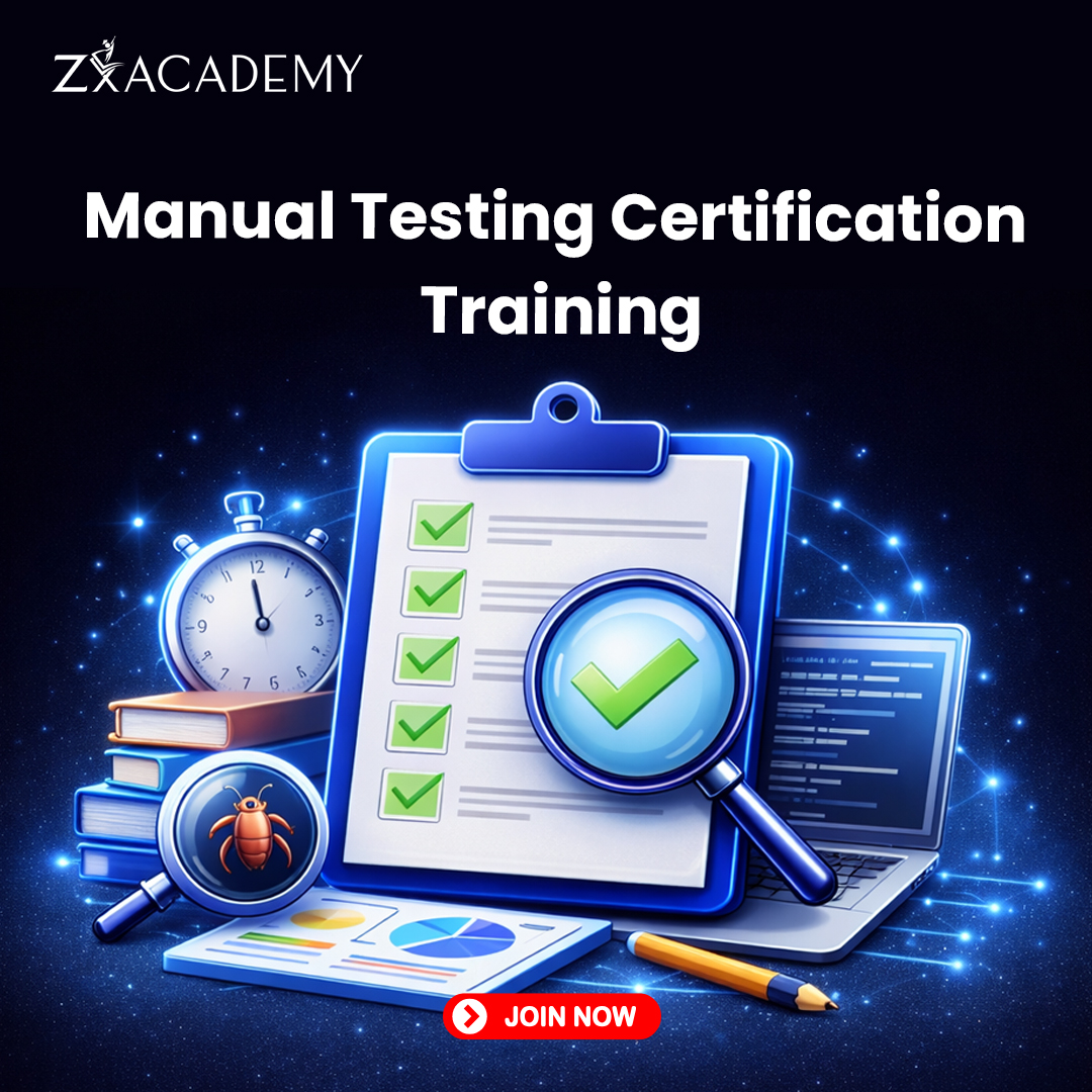 🔥 Step into the World of Quality Assurance — Build a Strong Testing Career!
In today’s fast-paced digital world, delivering flawless software is essential. Zx Academy Manual Testing Certification Training helps you gain the skills needed to ensure software quality and reliability in real-world applications.
💻 Learn key concepts like SDLC, STLC, test case design, bug tracking, and testing methodologies with expert guidance.
📊 Gain hands-on experience through real-time projects and practical scenarios aligned with industry standards.
🎯 Ideal for freshers, career switchers, and aspiring IT professionals looking to enter the QA domain.
💡 No programming required — just attention to detail and a willingness to learn!
📢 Start building your QA career with Zx Academy today.
👍 Like | 💬 Comment | 🔁 Share