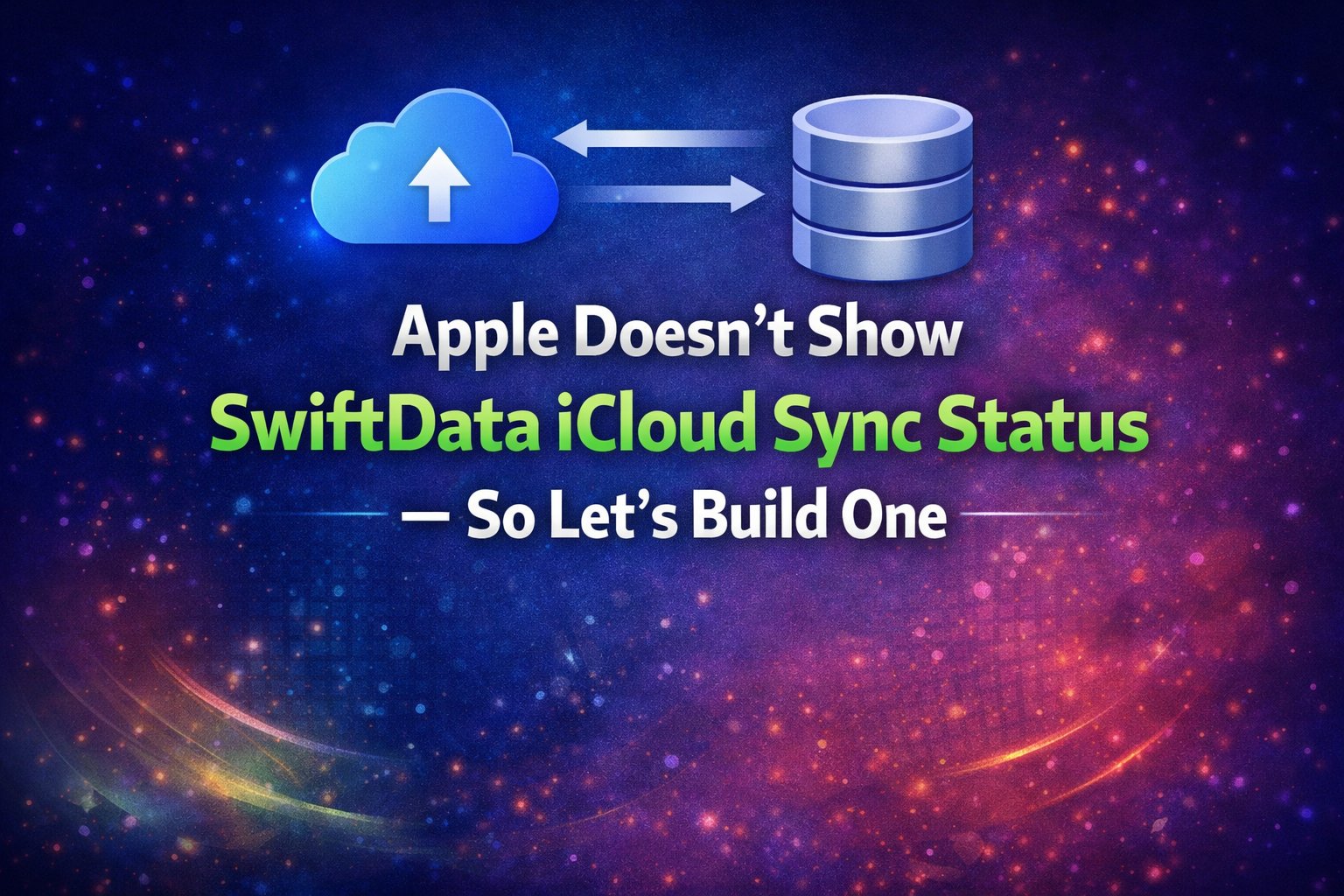 Apple Doesn’t Show SwiftData iCloud Sync Status — So Let’s Build One

https://azamsharp.com/2026/03/16/swiftdata-icloud-sync-status.html

#iosdev #swiftui #swiftdata 
