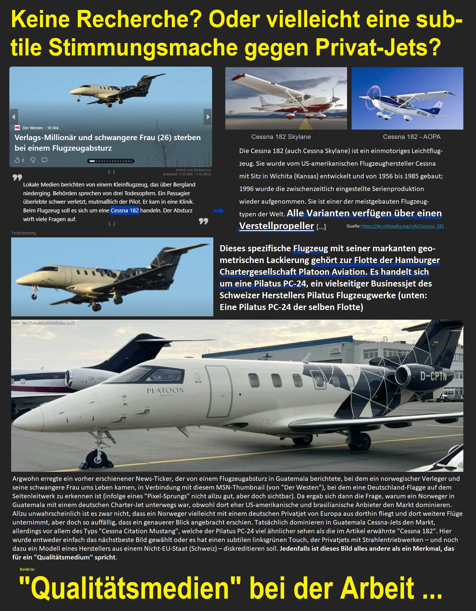 Falsche Bebilderung bei "Qualitätsmedien" kein Einzelfall...