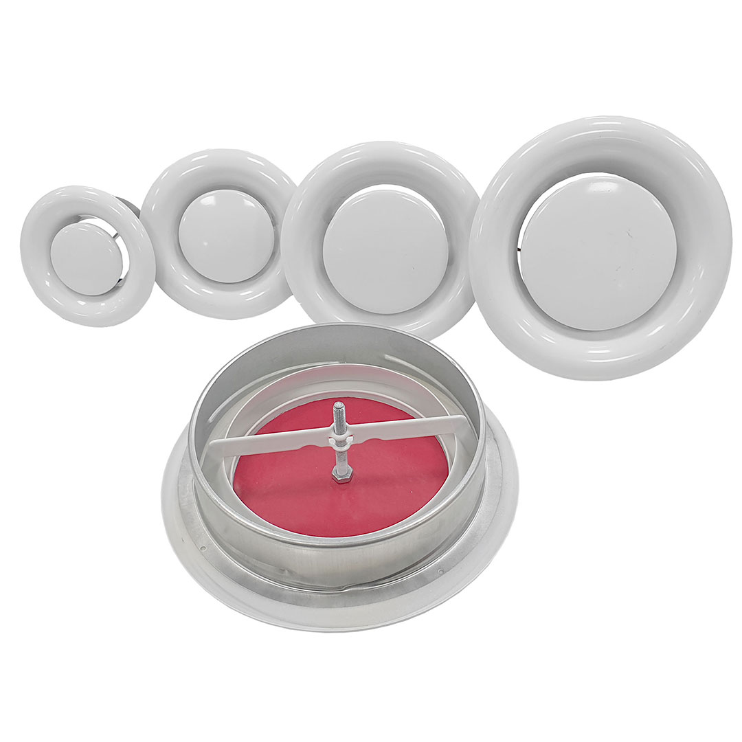 Fire rated ceiling air valves - supply and extract types.
60 Minutes Fire Rating in Solid Timber Joist Floor/Ceilings Constructions.