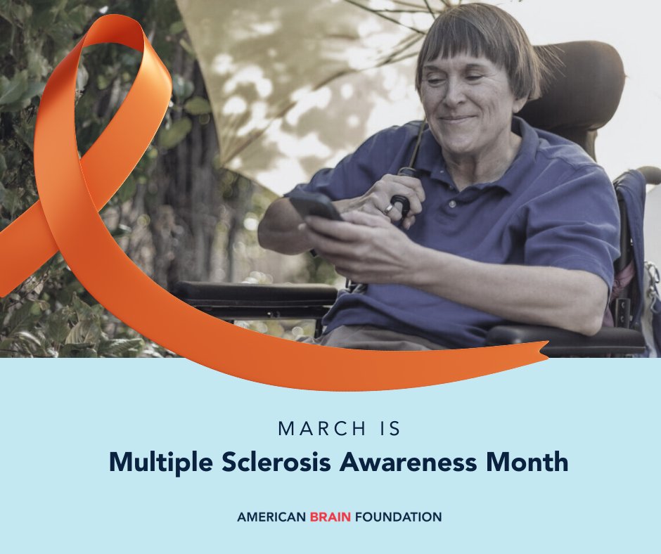 March is Multiple Sclerosis Awareness Month!