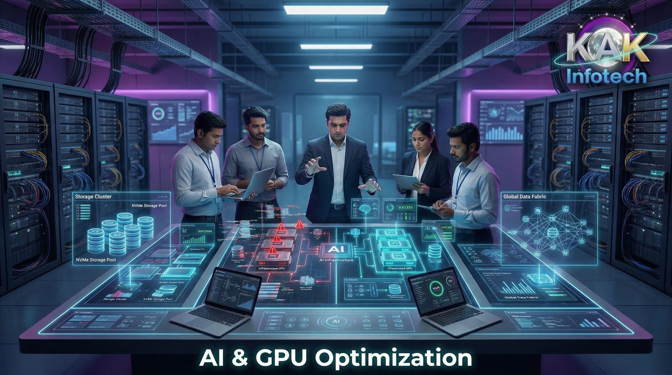 Most businesses hear “AI” and think it’s just a buzzword…
Until they realize their systems aren’t leveraging it effectively.
You’re exploring AI tools or GPUs…
But still struggle to turn data into actionable insights.