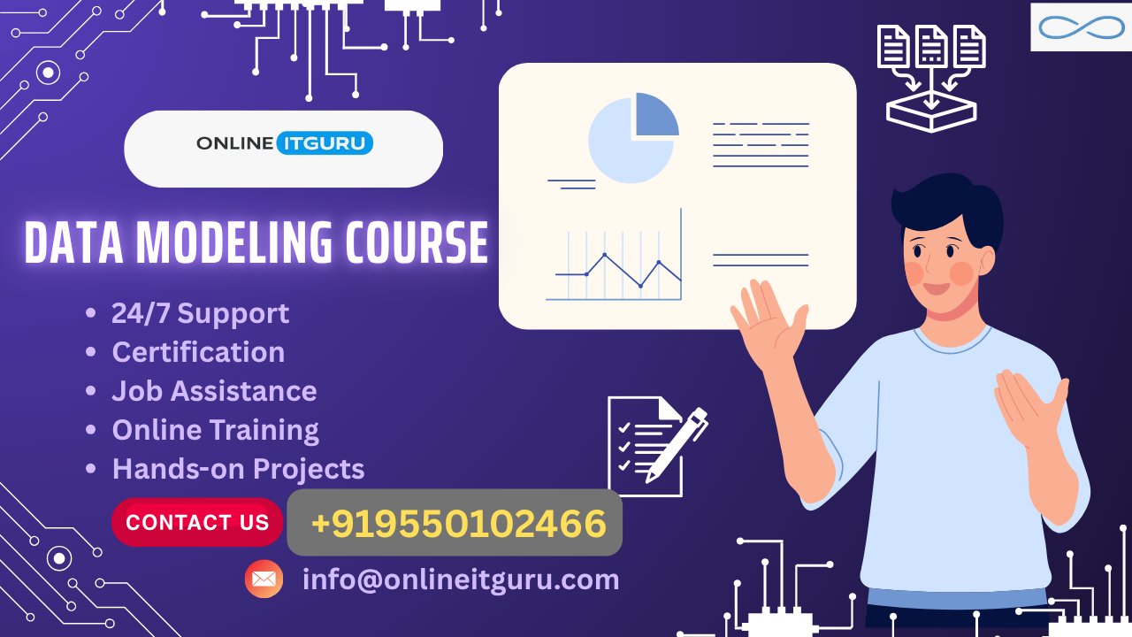 Learn Data Modeling class and build strong foundational skills in designing efficient and scalable database systems. This course covers ER diagrams, relational database design, normalization techniques, schema creation, and data structuring best practices. Gain hands-on experience in organizing and modeling data for real-world applications and enterprise systems. Ideal for beginners and IT professionals who want to strengthen their database design knowledge. By the end of the class, you will be able to design optimized database structures, improve data quality, and support efficient application development with well-structured data models.