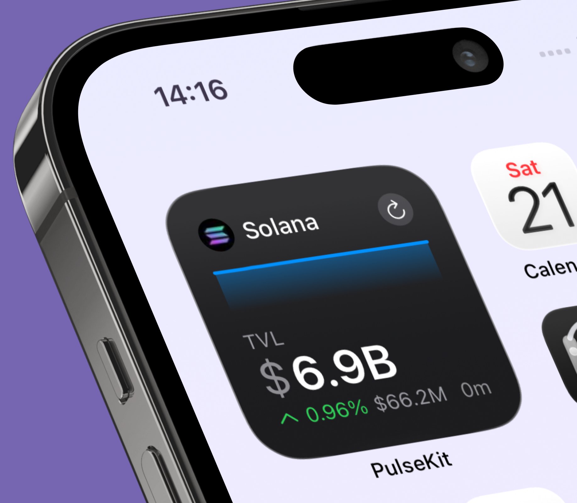 @solana chain metrics, right on your home screen, as a widget across all your Apple devices via PulseKit. 

👉 Try it free: https://apps.apple.com/gb/app/pulsekit/id6748132958 