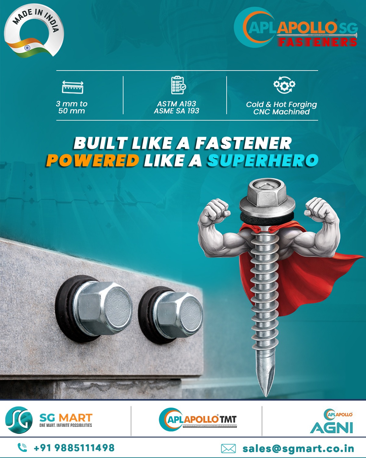 APL APOLLO SG Fasteners