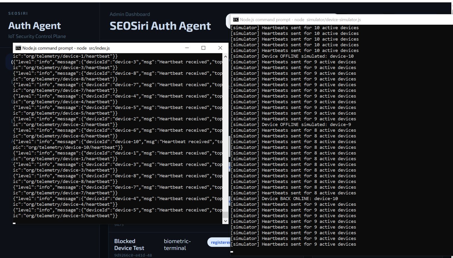 Biometric IoT Bridge By SEOSiri