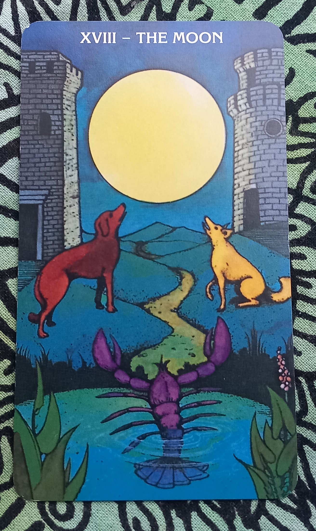 The Moon
Morgan-Greer Tarot 
