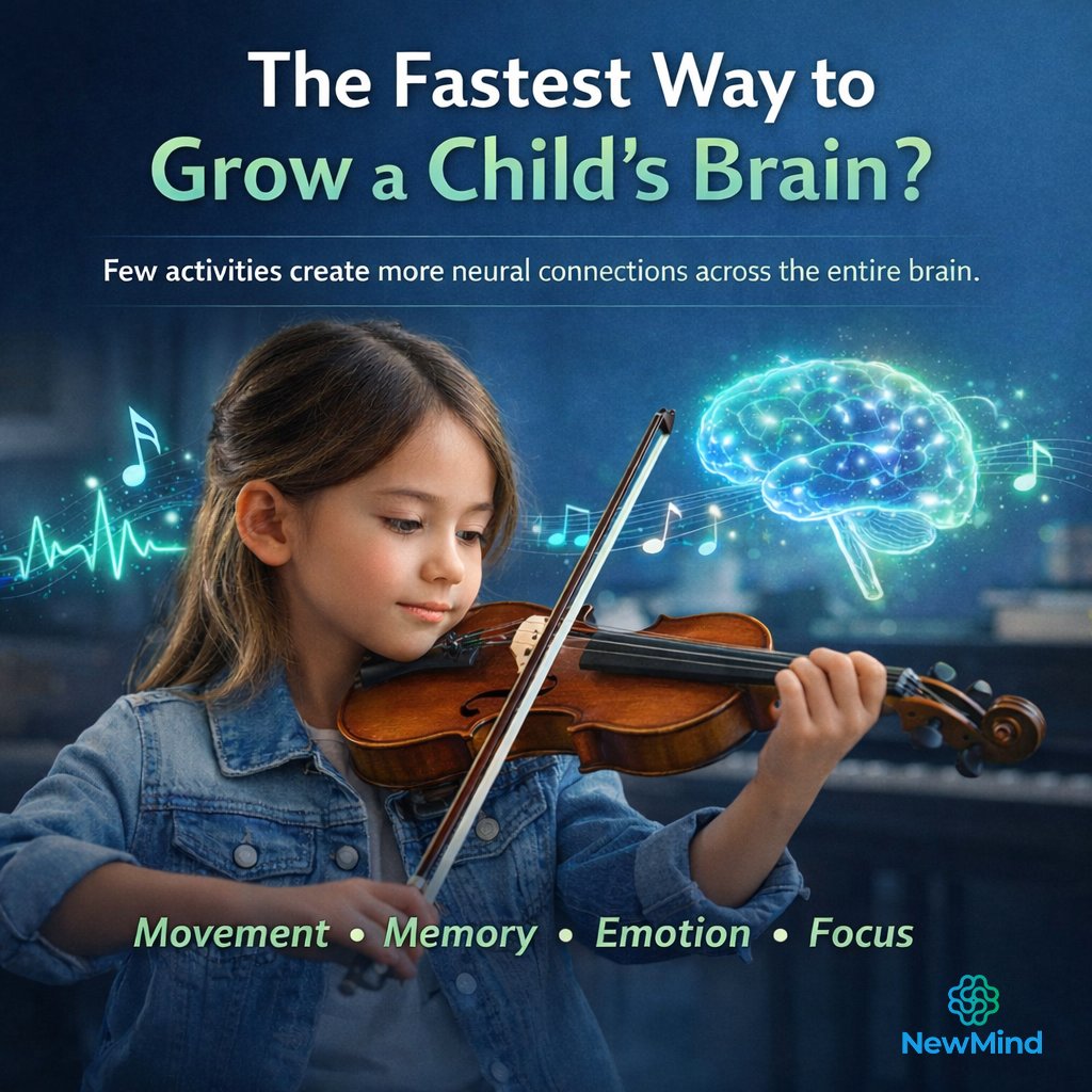 Music Builds the Brain the Best