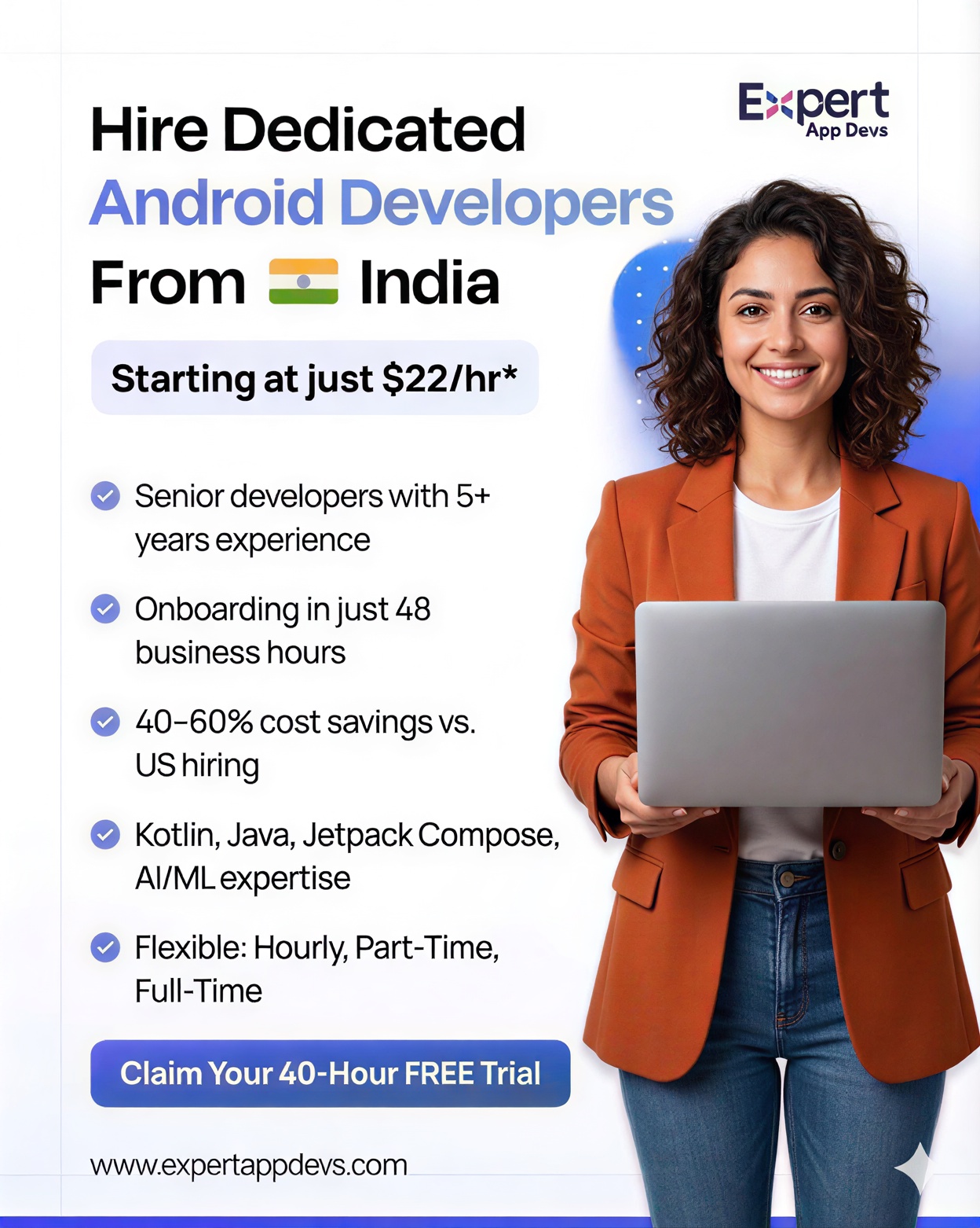 Hire Dedicated Android Developers from India