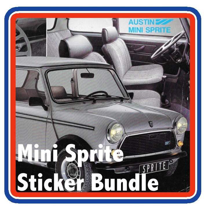 NEW!!! Austin Rover Mini Sprite 7 Piece Engine Bay Sticker Bundle - https://www.miniphernalia.co.uk/austin-rover-mini-sticker-bundles/2594-austin-rover-mini-sprite-7-piece-engine-bay-sticker-bundle.html #MiniSprite #AustinMini #AustinRoverMini