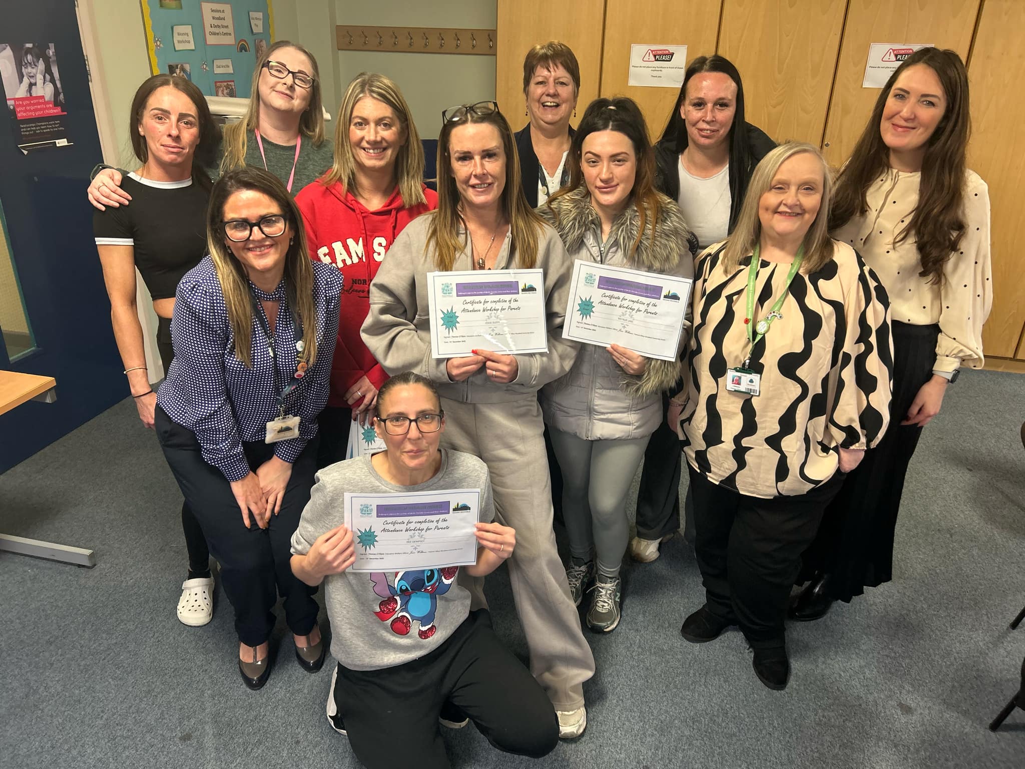 Kersty at a recent attendance workshop