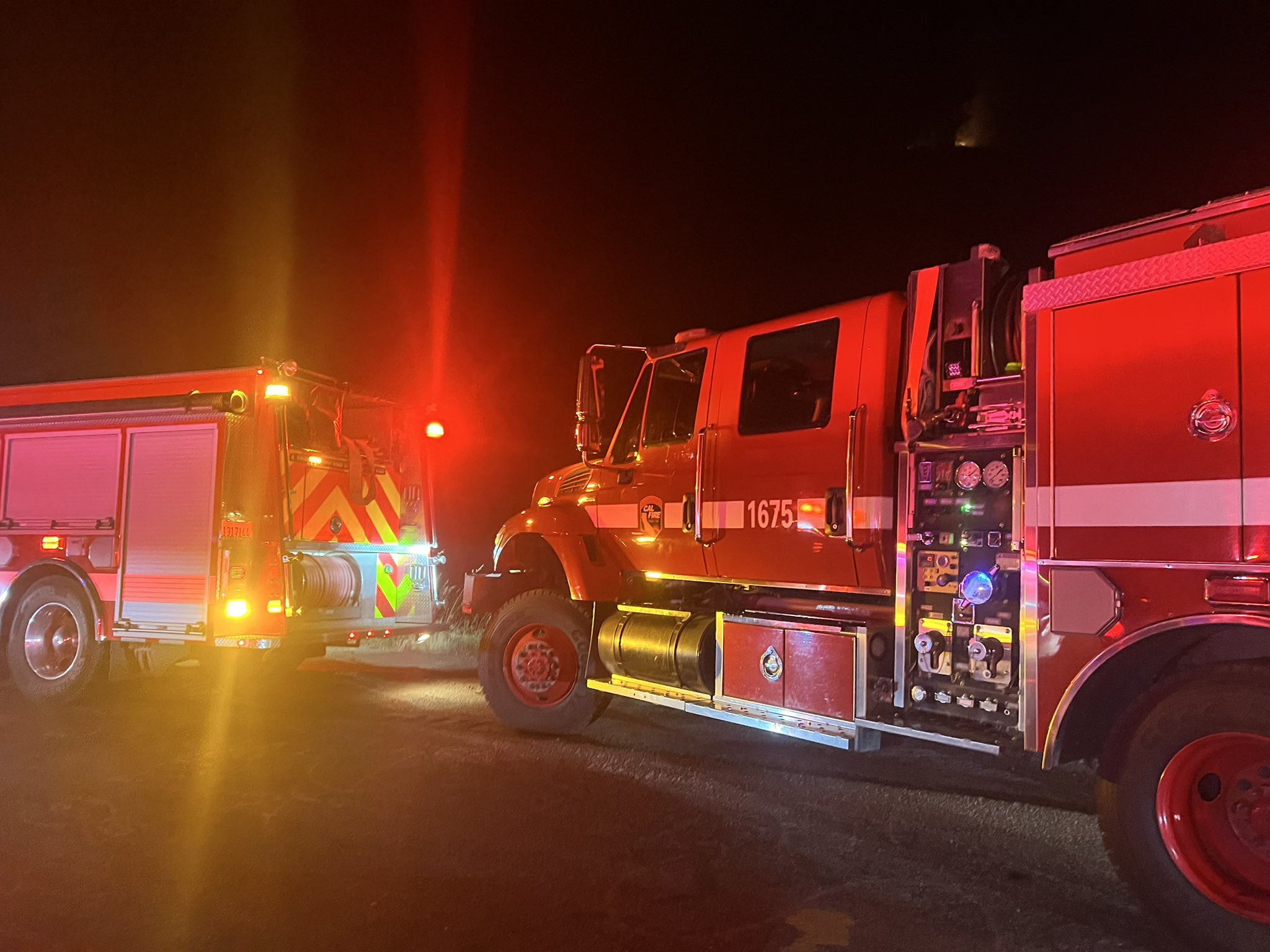 CAL FIRE type three fire engine