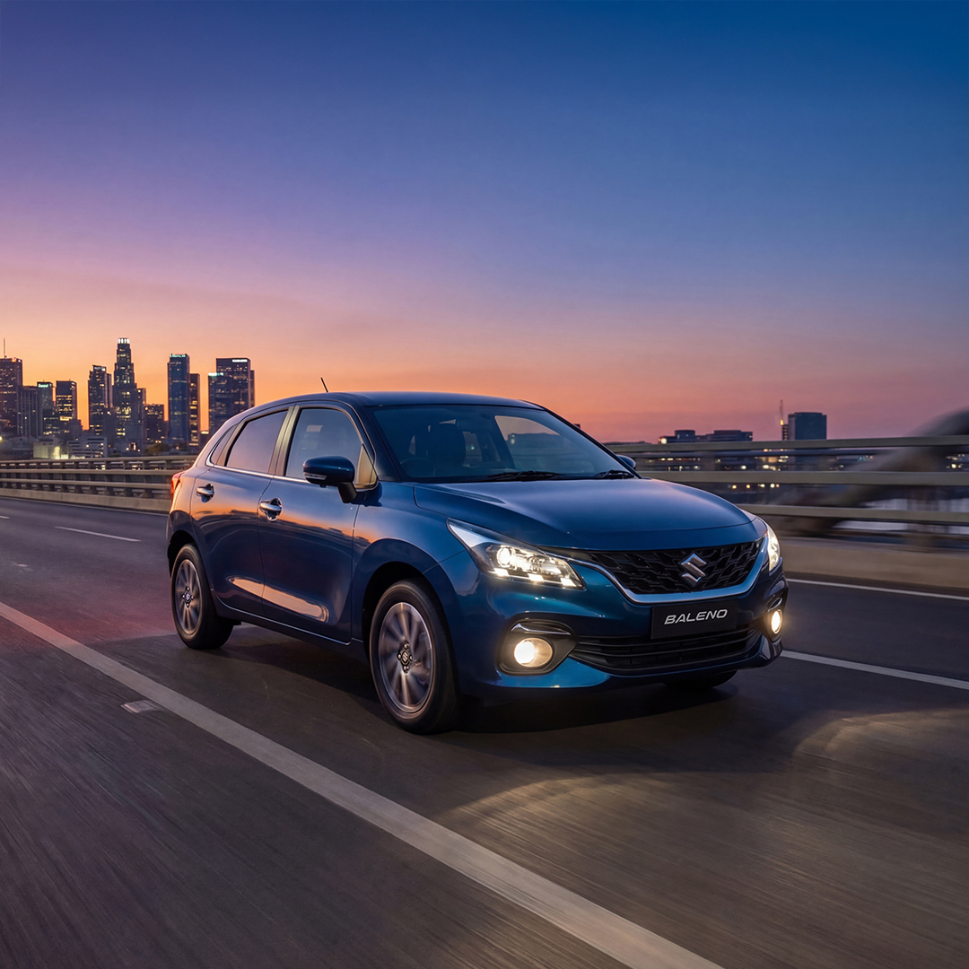 City lights, smooth drives, and all eyes on the Bold Baleno.\n\n#NEXA #BoldBaleno #TechGoesBold #NEXAExperience #NightDrives