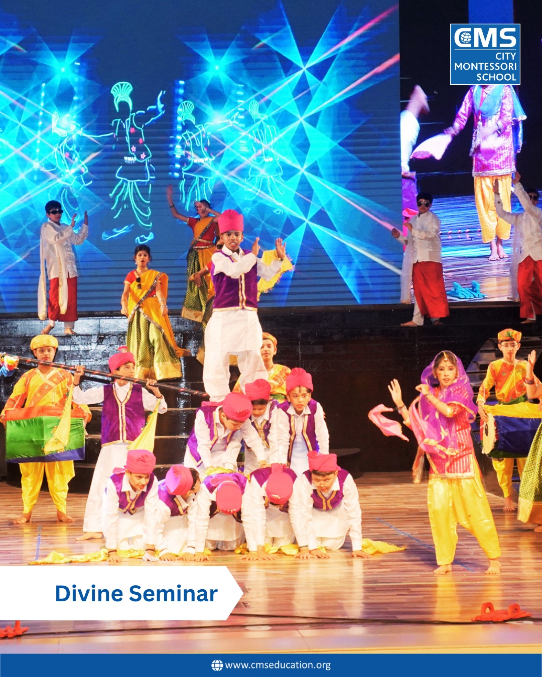 CMS events: Divine Seminar hosted by City Montessori School, Indira Nagar Campus II