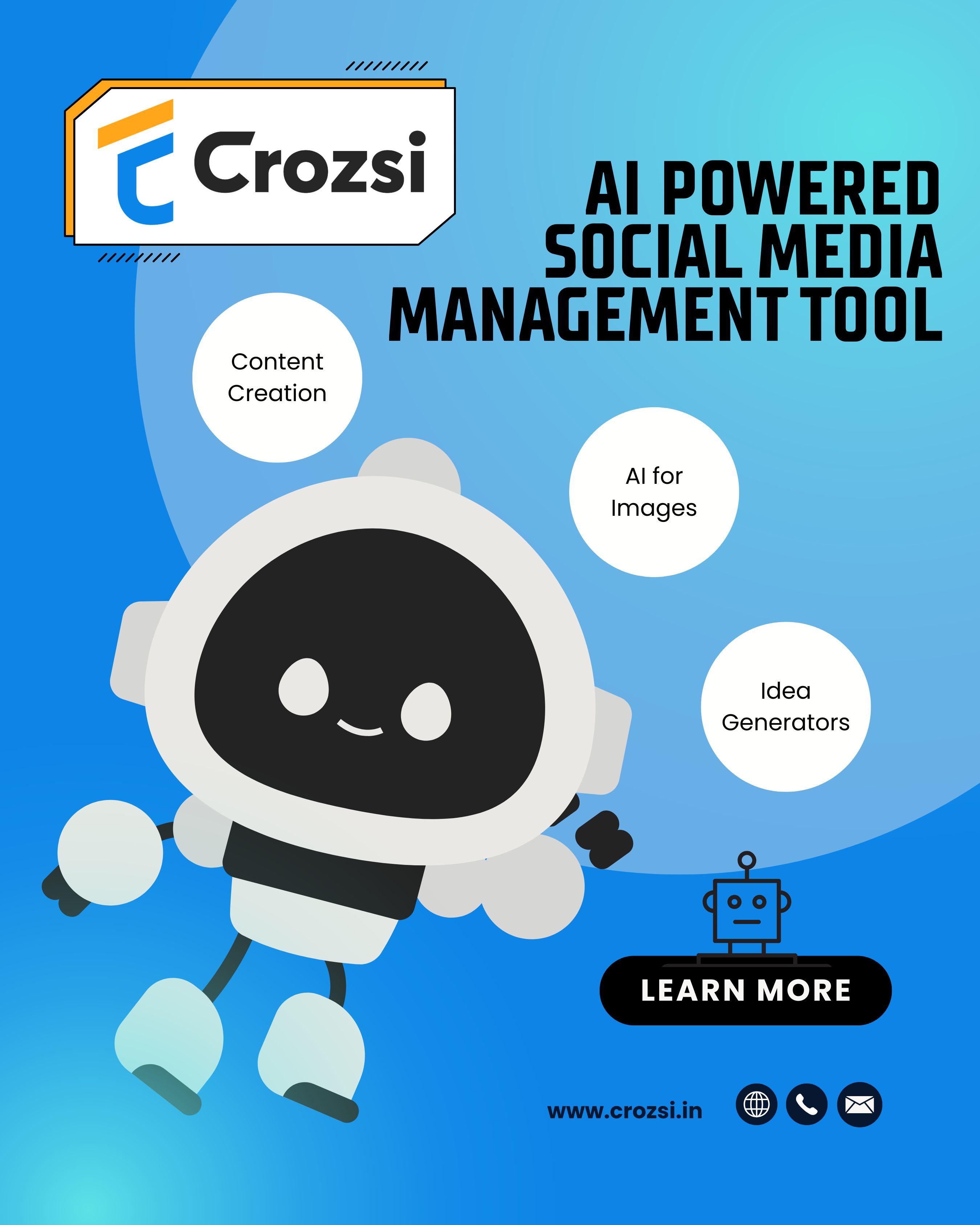 Crozsi × SocialBee – Official Partner for Smart Social Media Automation

Stop posting manually. Start growing strategically.

Crozsi × SocialBee Official Partnership helps businesses automate, schedule, and scale social media content across all major platforms without wasting time.

Advanced Social Media Scheduling
Smart Content Automation
AI-Powered Analytics & Performance Tracking
Evergreen Content Recycling
Multi-Platform Management (Facebook, Instagram, LinkedIn, X & more)
Built for Agencies, Startups & Growing Brands

With Crozsi powered by SocialBee automation tools, you can plan months of content in minutes, boost engagement, and maintain consistent posting that drives real results. No burnout. No missed posts. Just growth.

If you want better reach, higher engagement, and automated content marketing this is your system.

Automate Smarter. Post Consistently. Grow Faster.