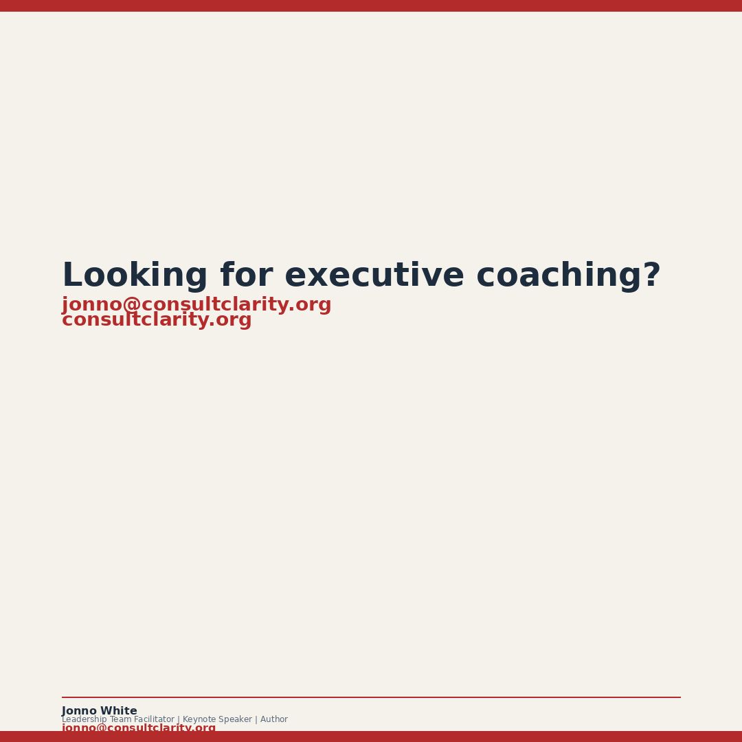 Executive Coaching Thought Leader 17