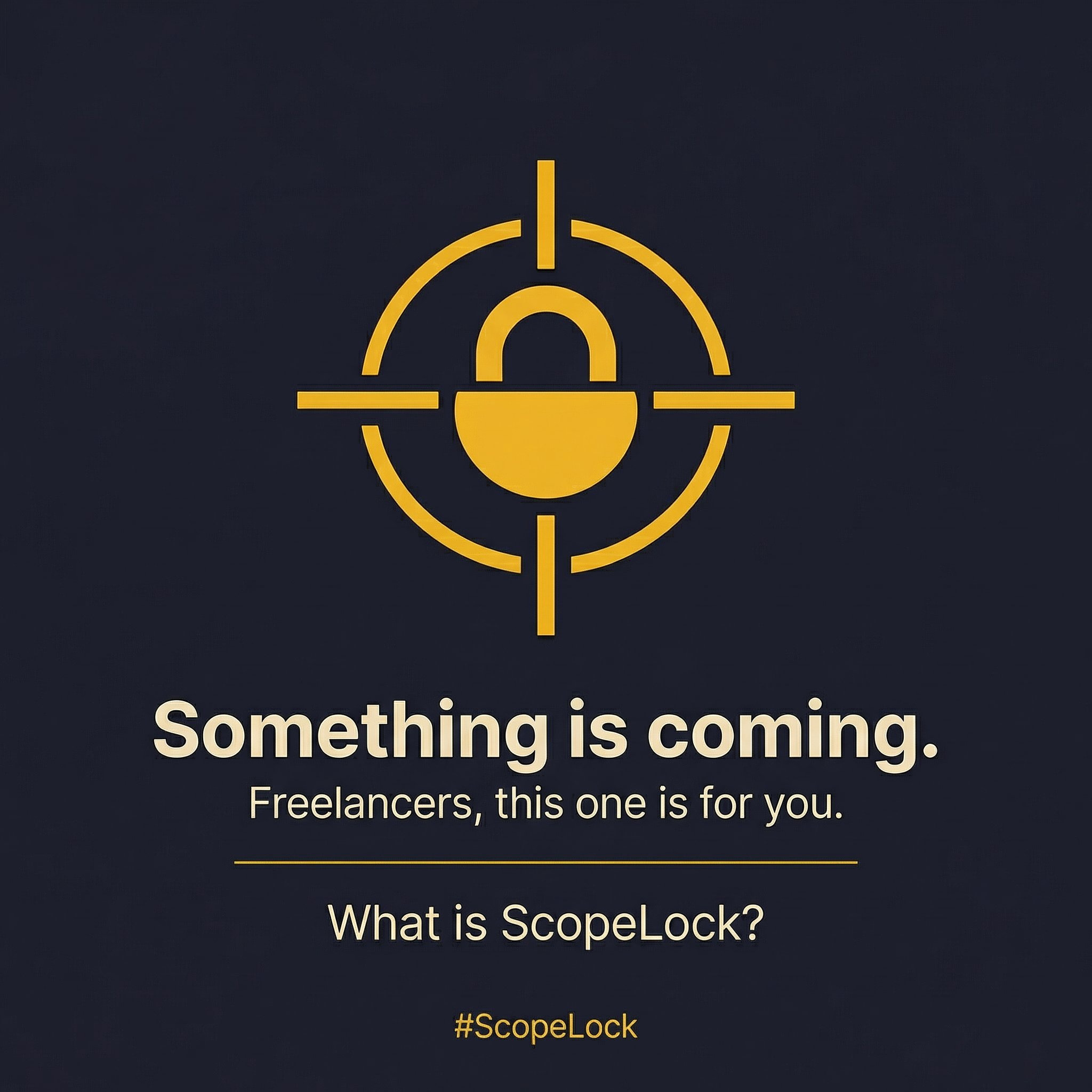 A subtle signal that something is about to change how freelancers handle ‘just one more thing’ requests.