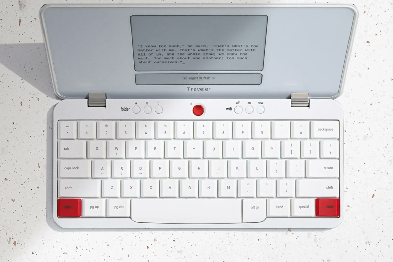 Laptop for writing