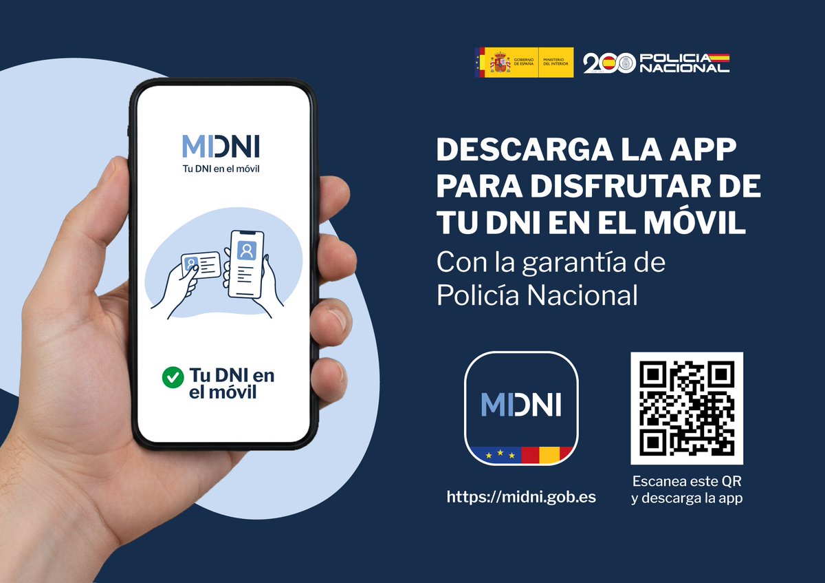 Aplicación de mi DNI en el móvil 