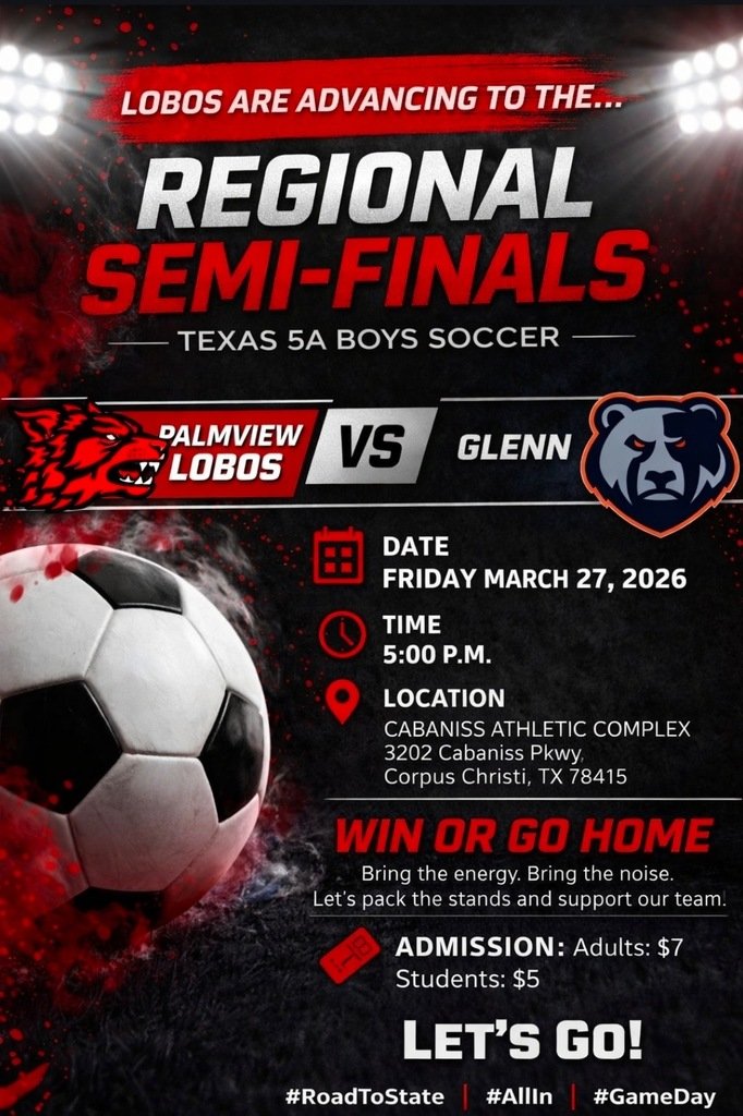 Lobos Varsity Soccer are advancing to the Regional Semi-finals