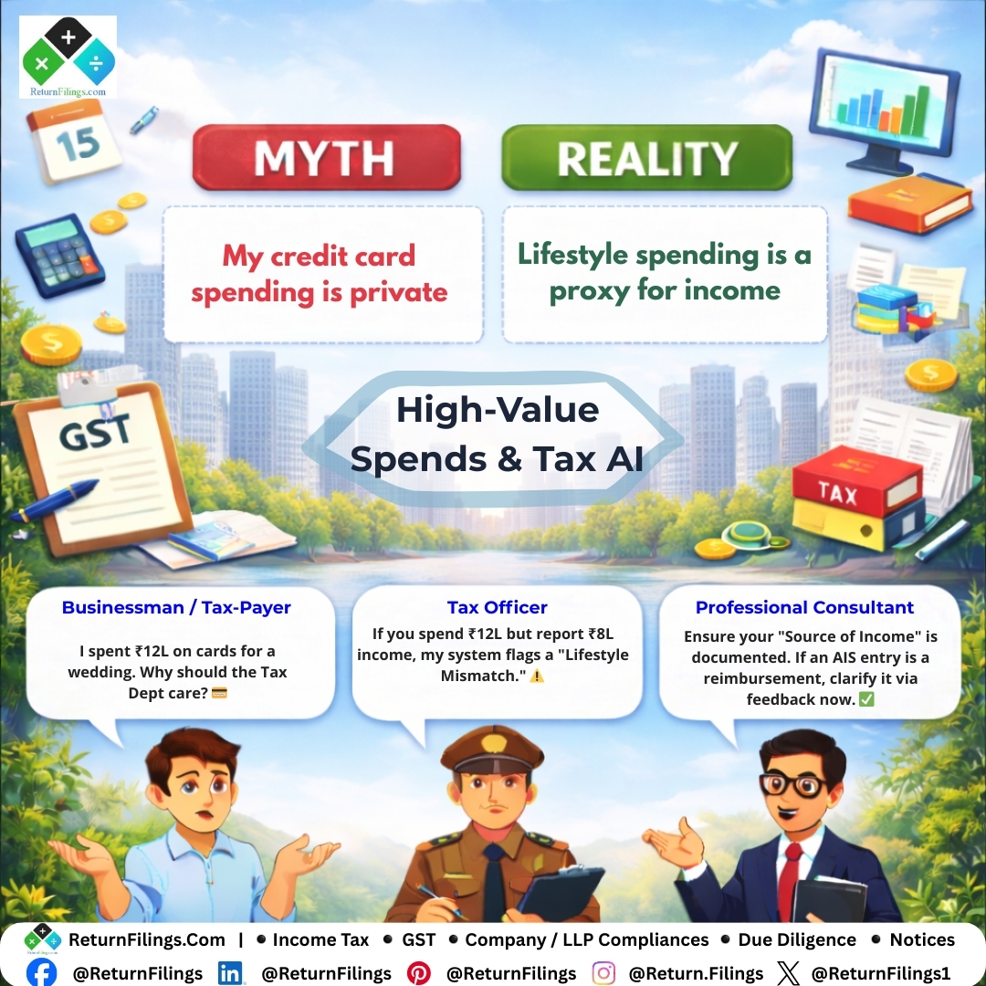 Image shared by ReturnFilings.Com it contains Wait! 🛑 Is your FD interest hiding from your tax return? 🏦💸

The Myth: "I’ll pay tax when my FD matures in 5 years."

The Reality: The taxman sees your interest growing every year via your AIS. If you don't report it annually, it looks like under-reported income! ⚠️📉

How to stay safe: 1️⃣ Check AIS: Banks report accrued interest even if not paid out.

2️⃣ Claim Deductions: Use 80TTA for savings or the upgraded 80TTB limit for seniors (now ₹1 Lakh!). 👴💰

3️⃣ Match Data: Ensure your ITR matches the bank's "Interest Certificate."

Don't let "accrued" interest lead to a "real" penalty! 🛡️✅

#ReturnFiling #Returnfilings #TaxTips #IncomeTaxIndia #FD #SavingsAccount #MoneyMatters #FinancialFreedom