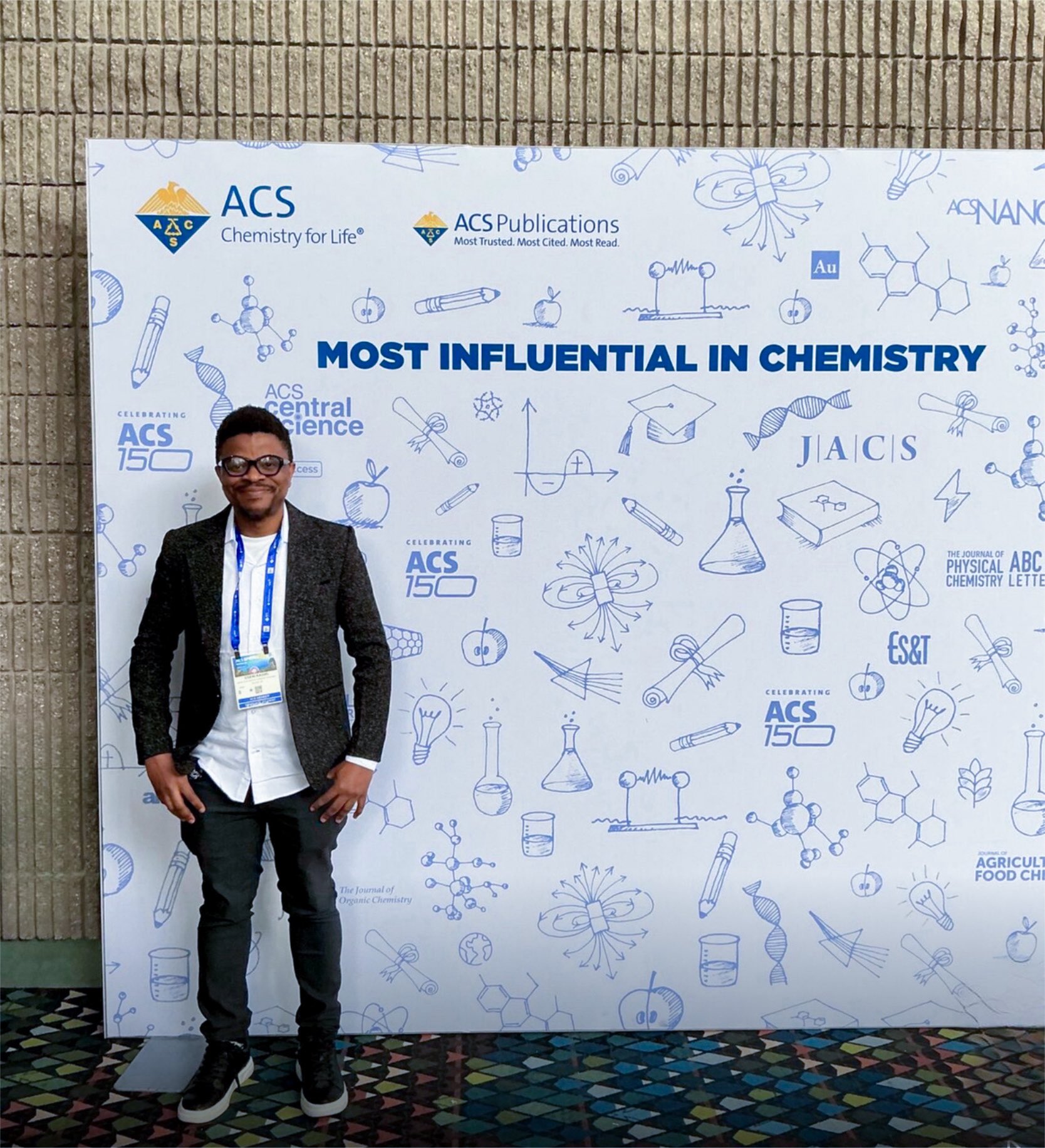 Oseni Kadiri at the ACS Spring Meeting