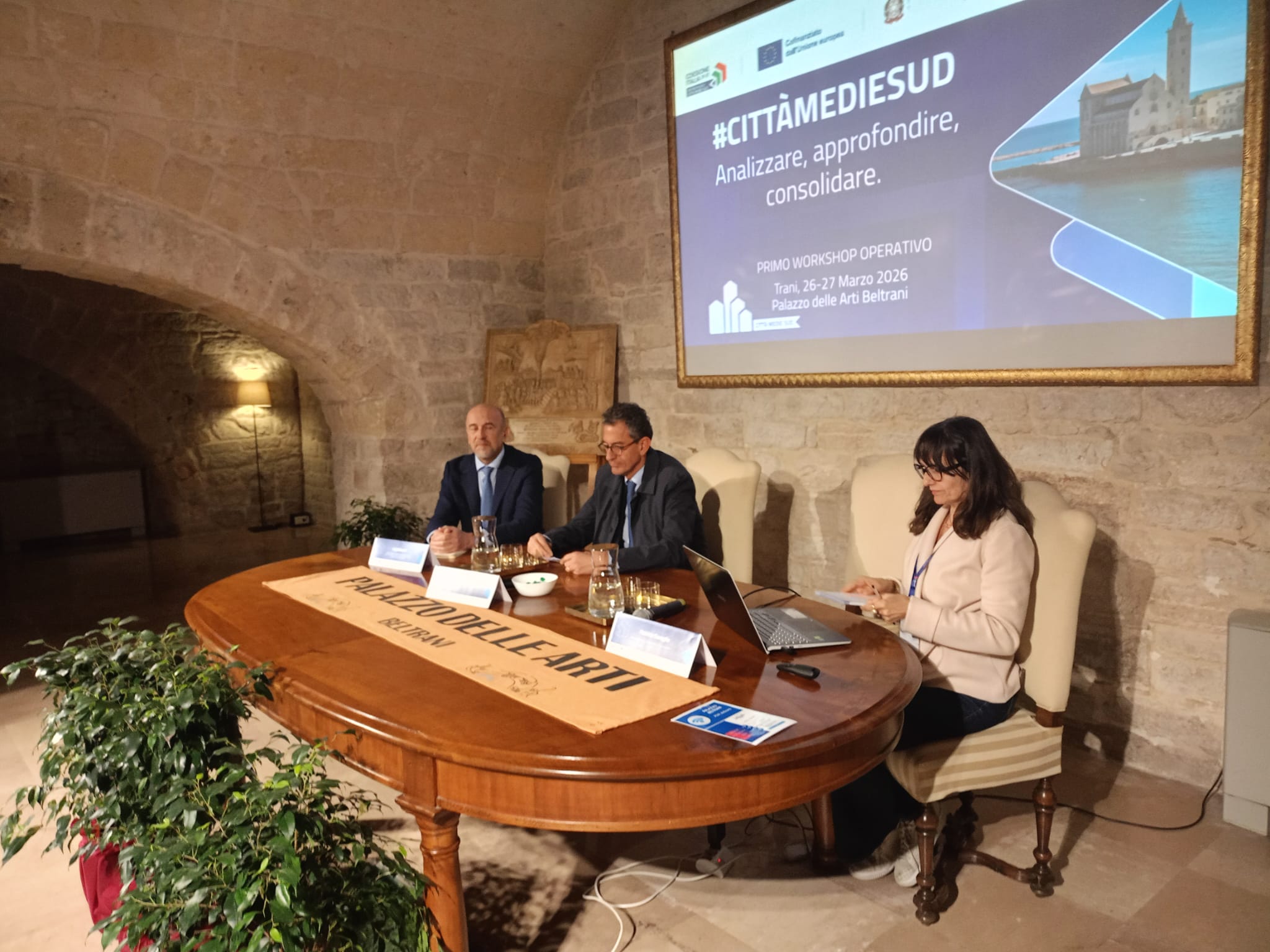 Sindaco Amedeo Bottaro - Sindaco di Trani
Patrizia Saroglia - ICCSI