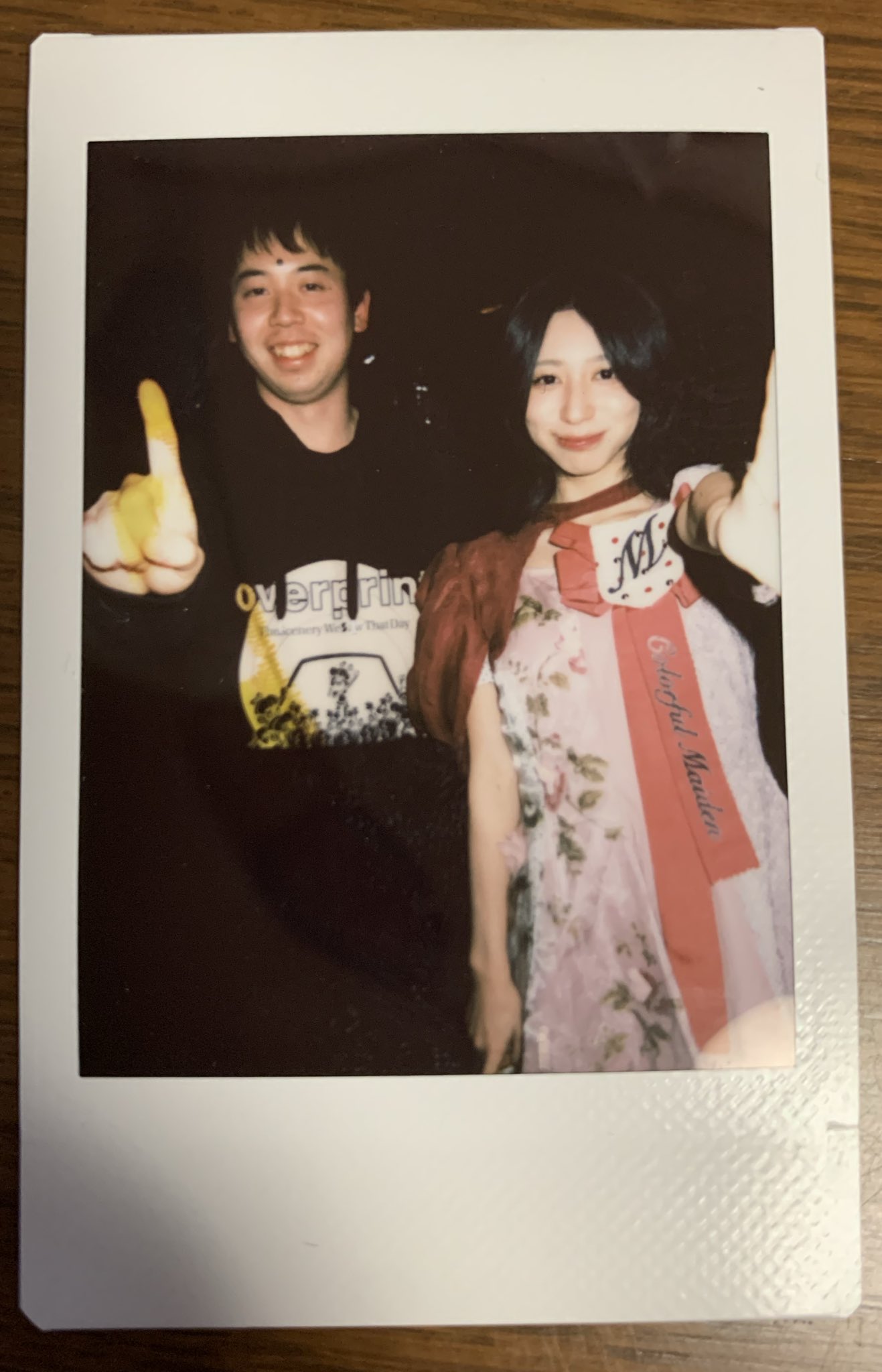 １年経ったね！の☝️ポーズ！

早くて濃かったです本当笑笑