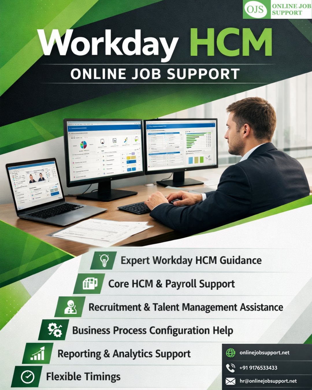 Workday HCM Online Job Support