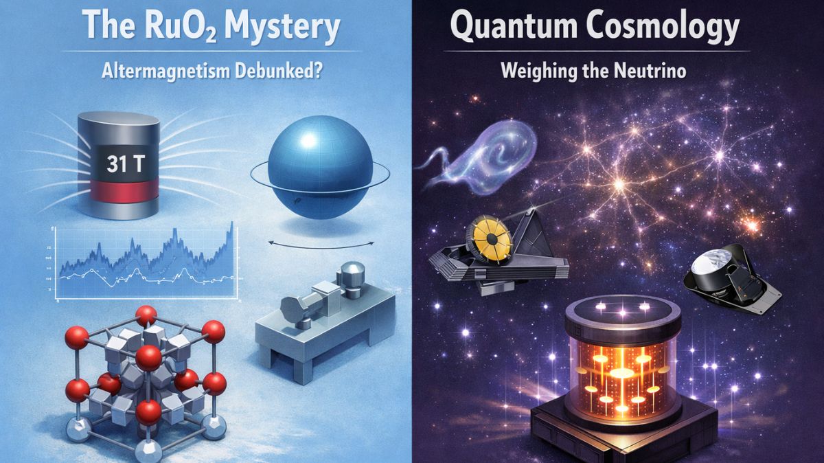 The RuO2 Mystery: A Case of Mistaken Identity?
Altermagnetism is a recently discovered kind of magnetism that has long fascinated the scientific community. In the past, collinear magnetic systems were classified into two groups: antiferromagnets, which have zero net magnetization and spin-degenerate states, and ferromagnets, which have a net magnetization and uniform spin splitting. Altermagnets were suggested as a “third way” material that exhibits substantial, momentum-dependent spin splitting like ferromagnets but has zero net magnetization like antiferromagnets. They are very appealing for the next generation of magnetic sensors and scalable data storage because of this special combination.

RuO2 (Ruthenium Dioxide) was at the center of this study. Based on theoretical models and preliminary neutron diffraction evidence, it was recently dubbed the “archetypal altermagnet” after being utilized for a long time in industry as an electrode coating and catalyst. 