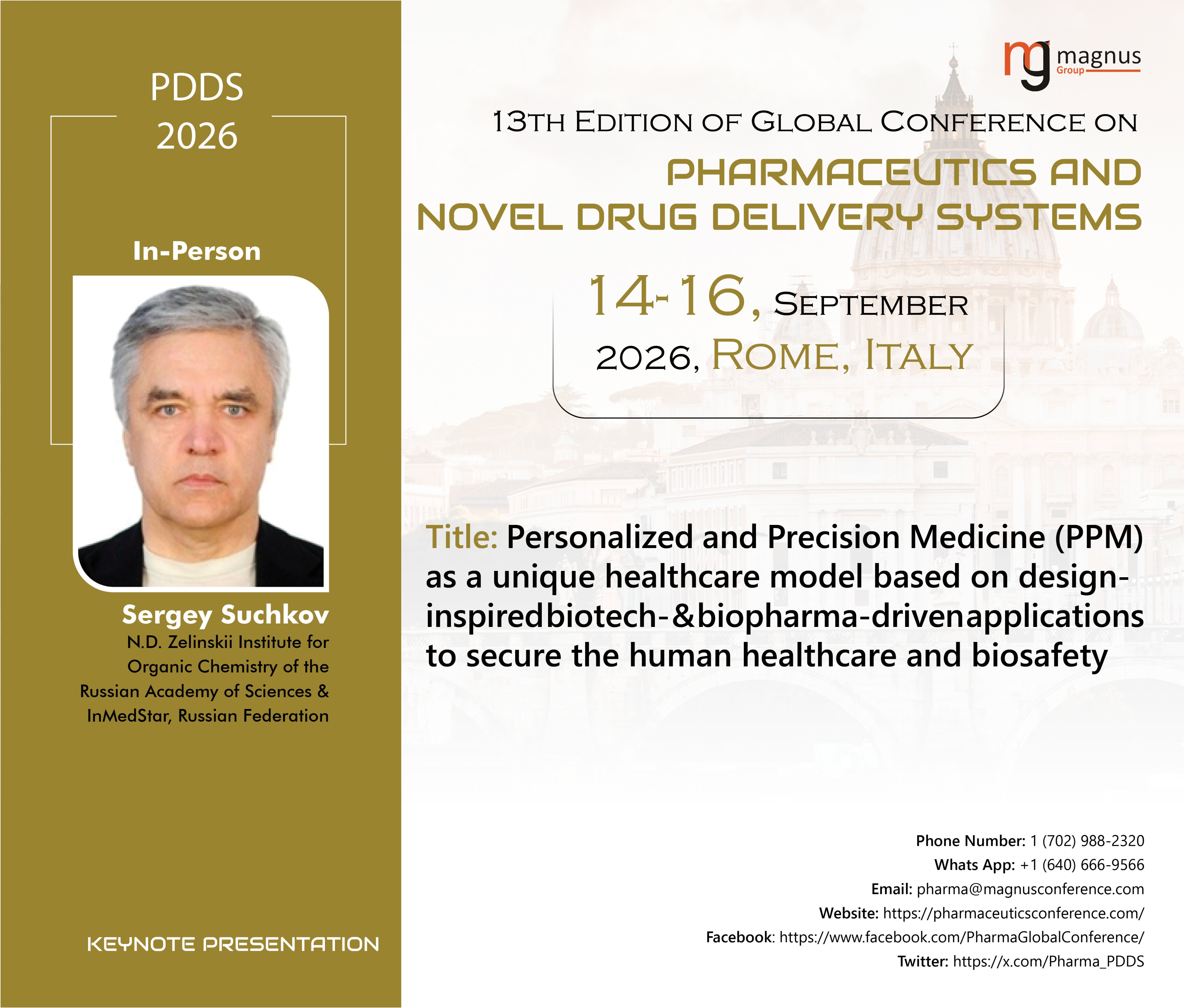 Pharma Conferences
Pharmaceutical Conference
Drug Delivery Events