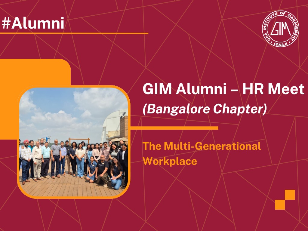Goa Institute of Management (GIM) presents a blog titled 'The Multi-Generational Workplace: Understanding Gen Z and the Future of Work', authored by Dr Sneha Bhat. The blog explores how Gen Z is shaping workplace expectations, leadership, and organisational culture.
