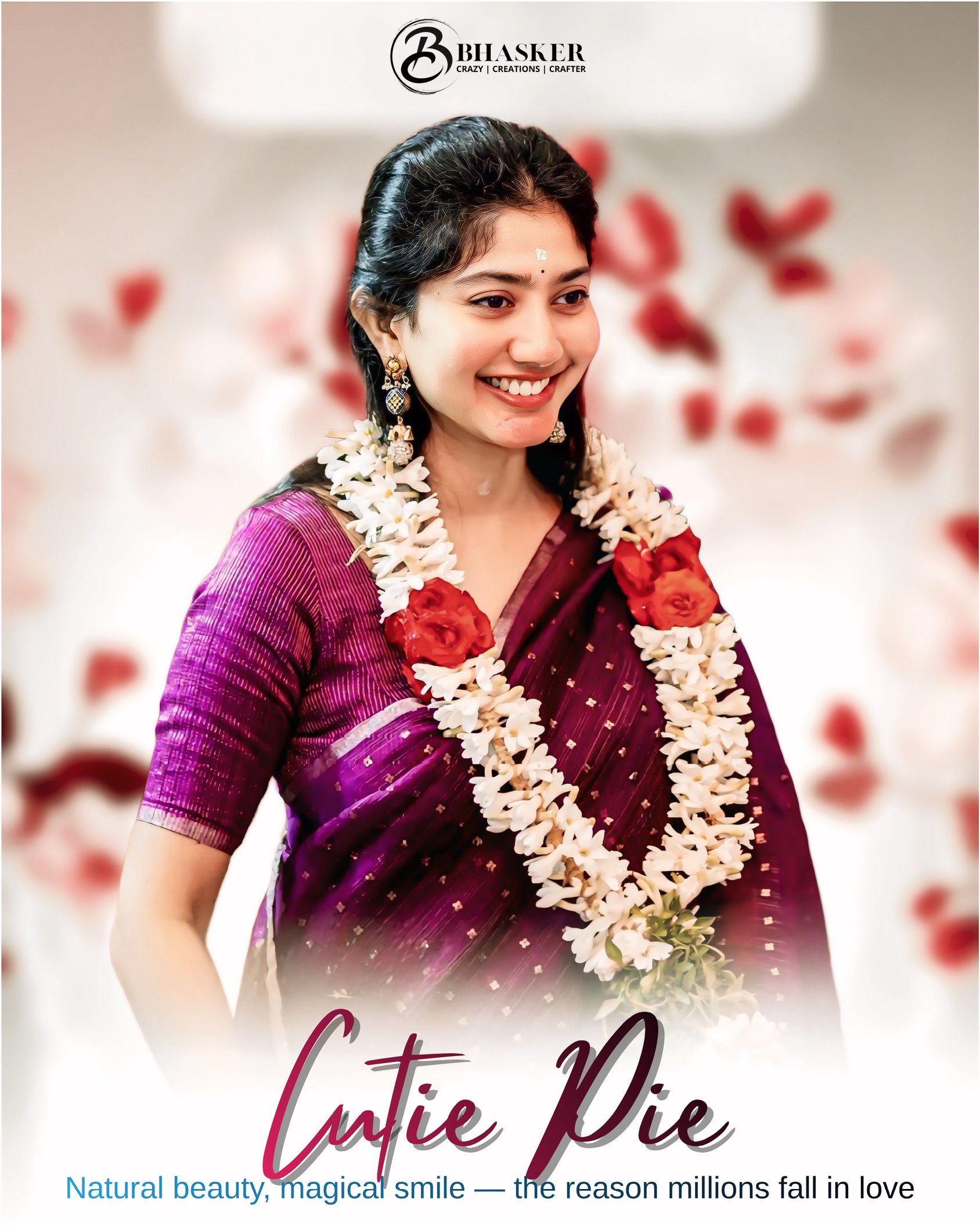 Cute Pie 🥺✨ (@saipallavi.senthamarai)
That smile melts hearts instantly 🤍 Pure, natural, and effortlessly adorable. No filters, just real charm and soft vibes. 🌿

🎨 Edited By: @Bhasker_Crazy | @Bhasker_Creations | @Bhasker_Crafter
📩 WhatsApp: +91 9505 63 62 63 | Paid Edits

🎬 Posters • Reels • Wedding Invitations • Album Designs • Thumbnails

#BhaskerCreations #BhaskerCrazy #BhaskerCrafter
#Hyderabad #Mancherial #Visakhapatnam #Vizag
#TwilightLove #Lovely #Butterfly