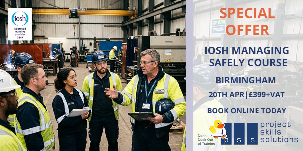 IOSH Managing Safely Course