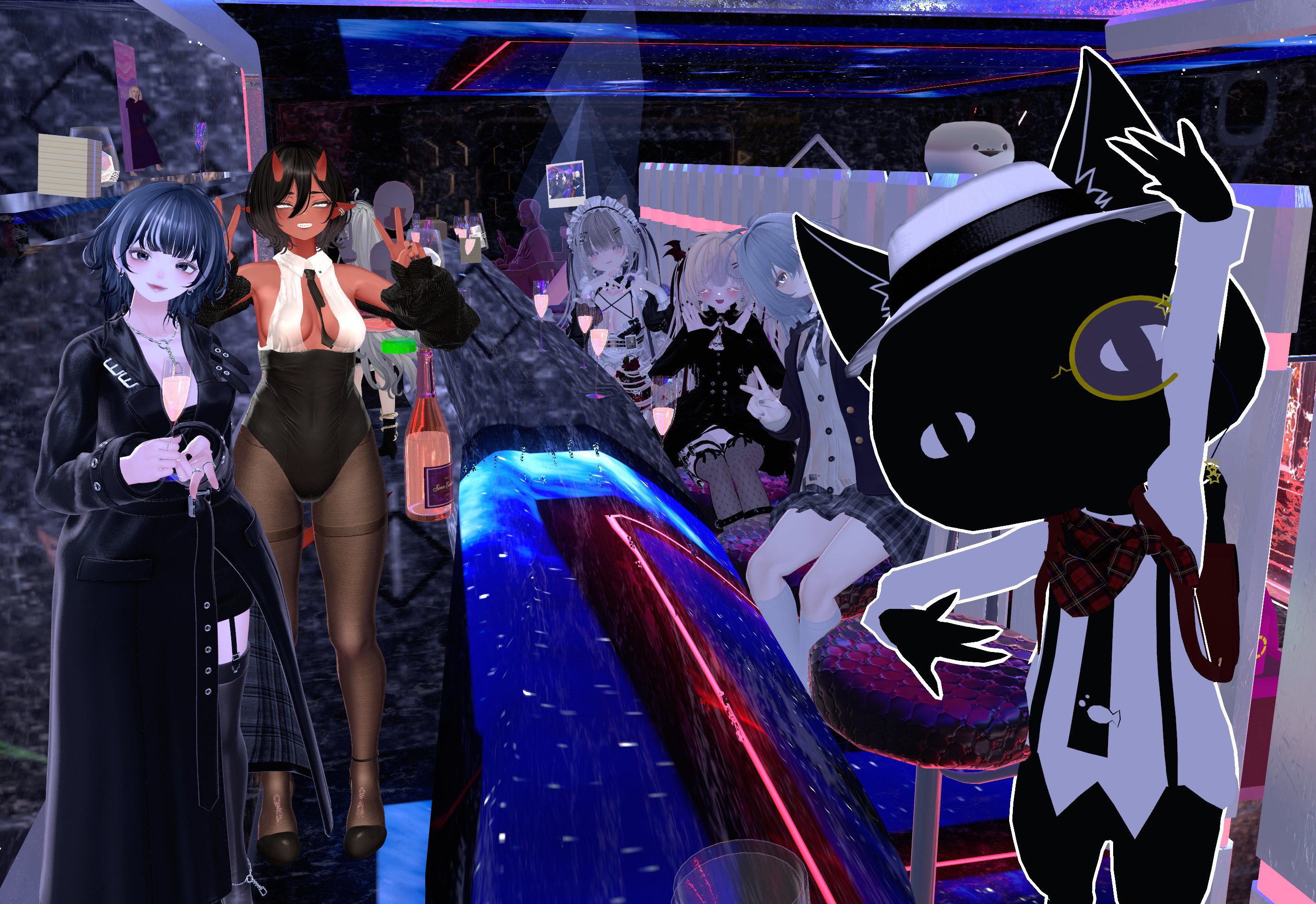 当イベントに初めて来てくださった方が多かった印象ですが、楽しんでくださいましたか？
お声でしかお客様を判別できない状況だったのですが、かわいらしい声するって思ってました
写真を拝見したら、すごくかわいい方と猫さんだったのでびっくりしました
お姿見て、またお話ししたいな～