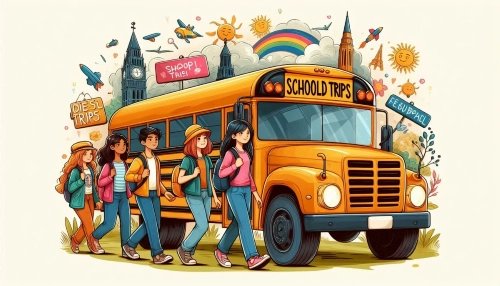 School trip bus