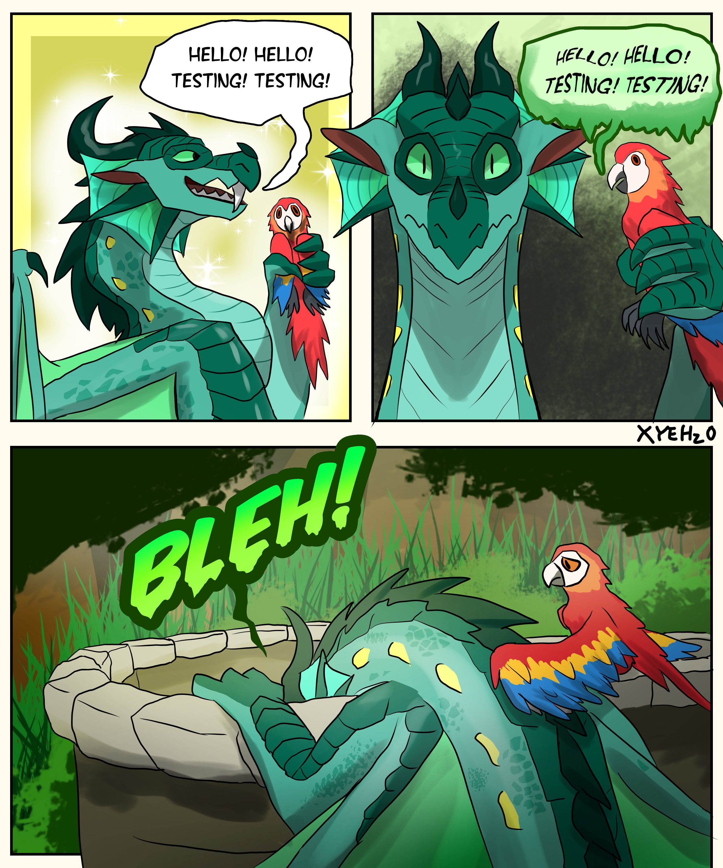 How it feels to hear my voice through a recording
(Wings of Fire OC)