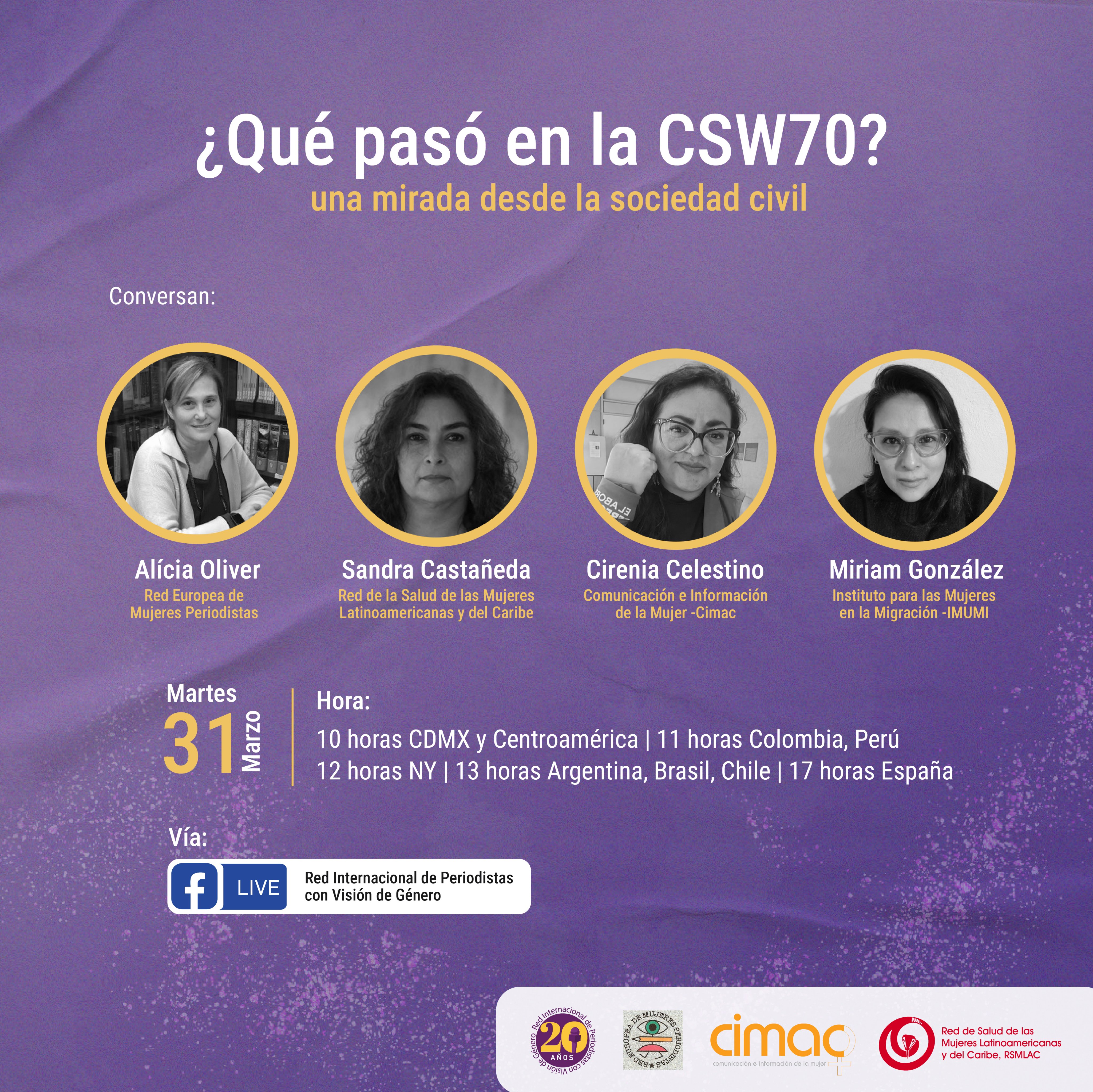 ¿Qué pasó en la CSW70?