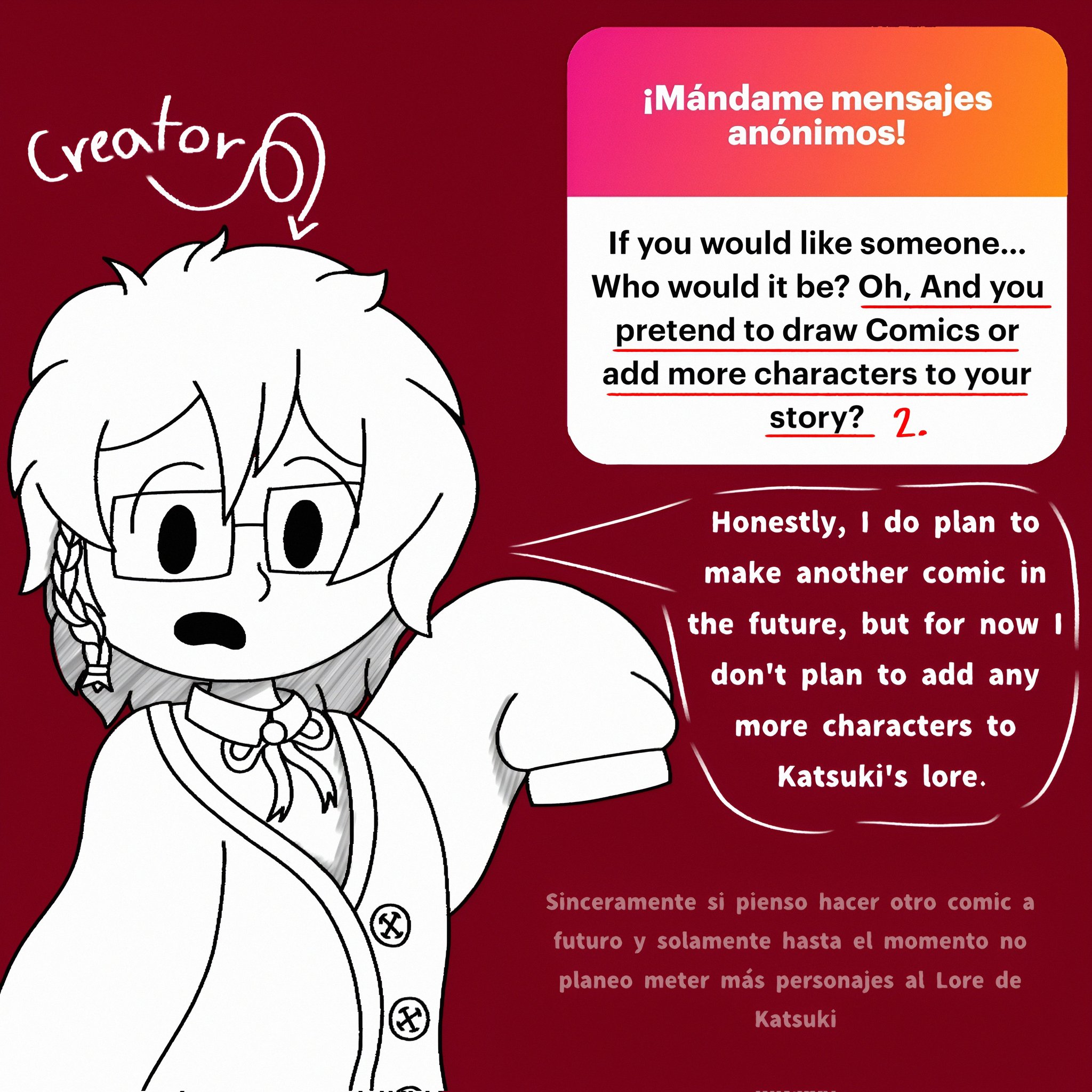 I need to think of a better character to represent myself... I'll think about it later 🙂‍↕️